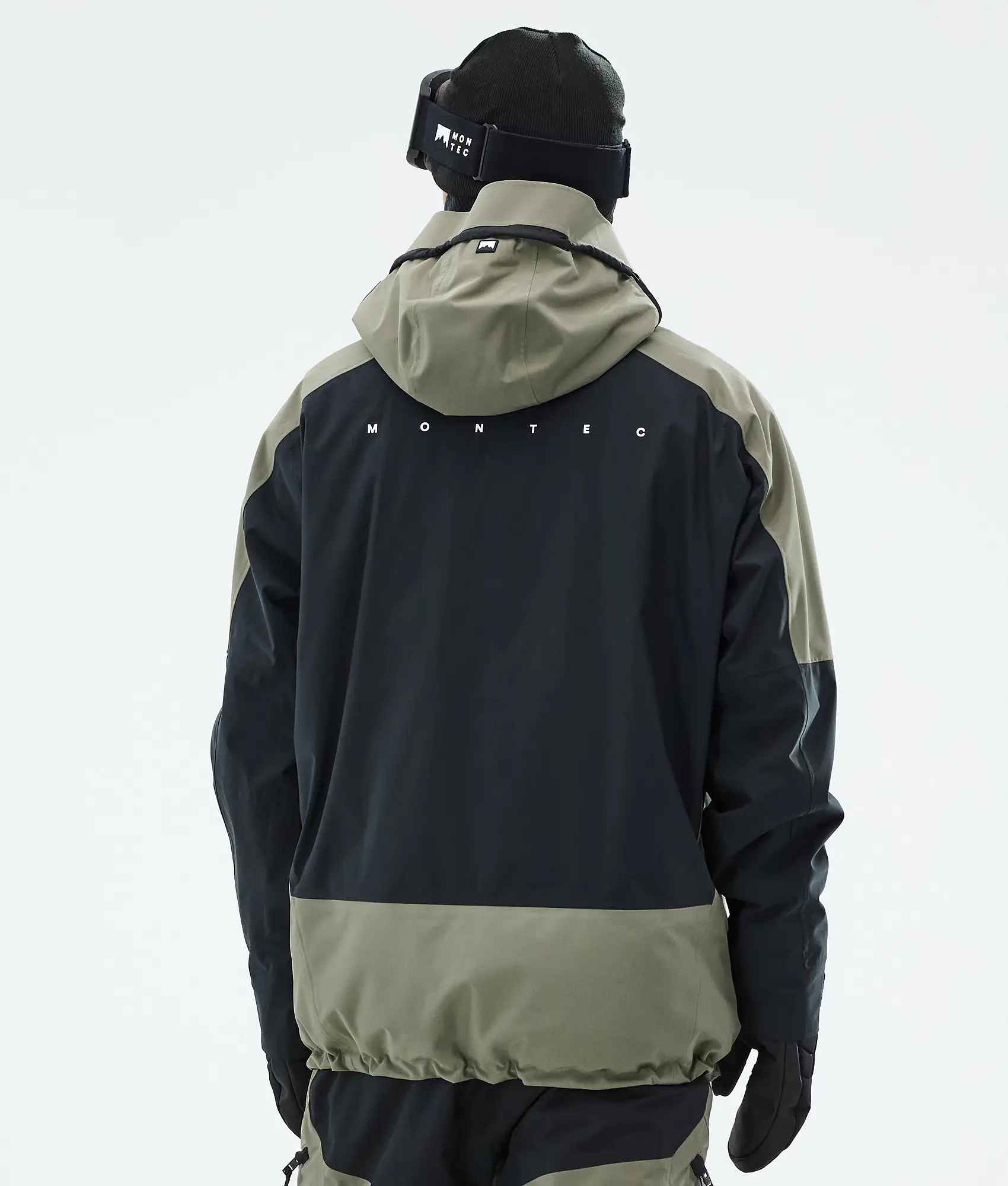 Morpheus Ski Jacket Men Greenish/Black