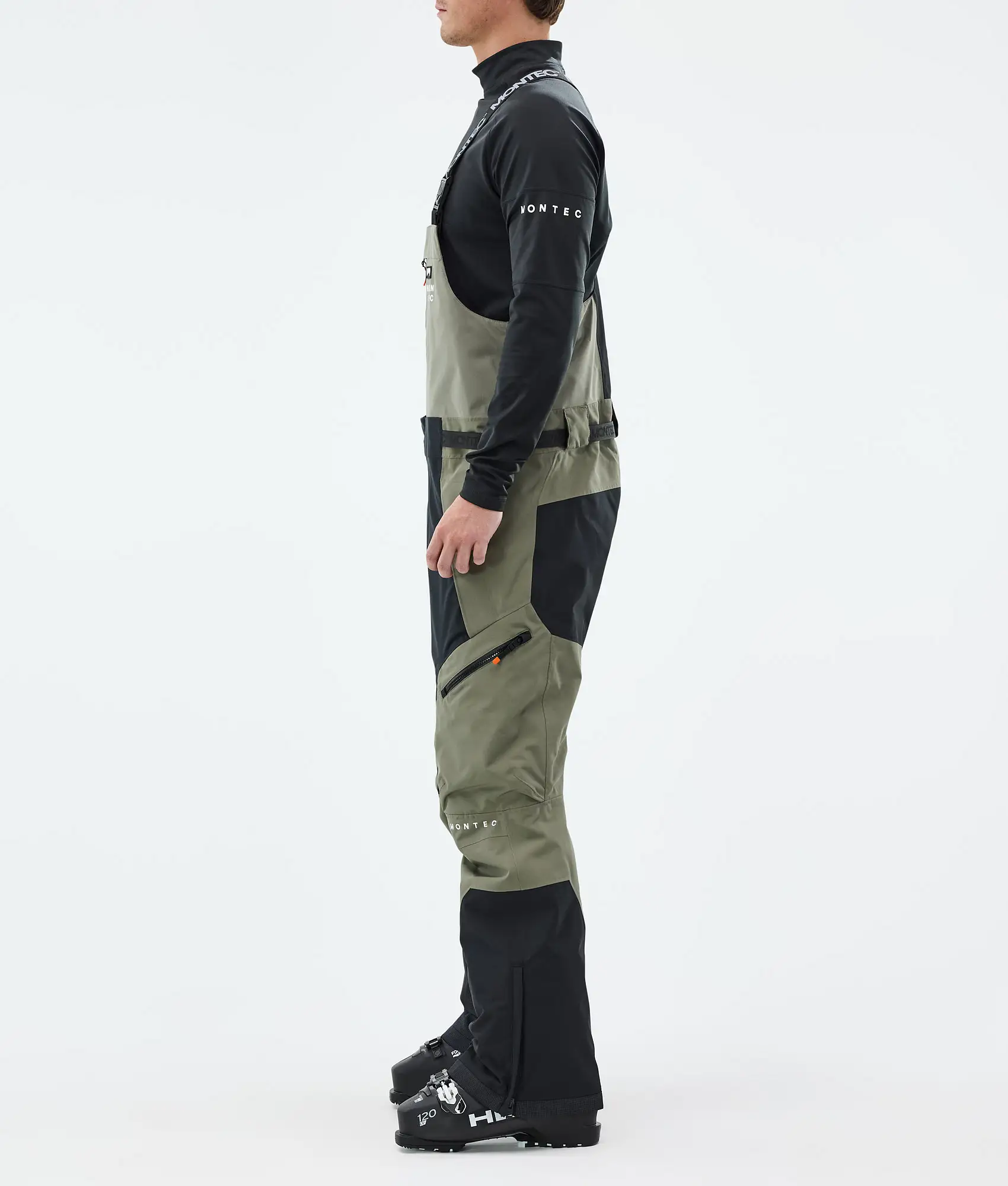 Dozer Ski Pants Men Greenish/Black