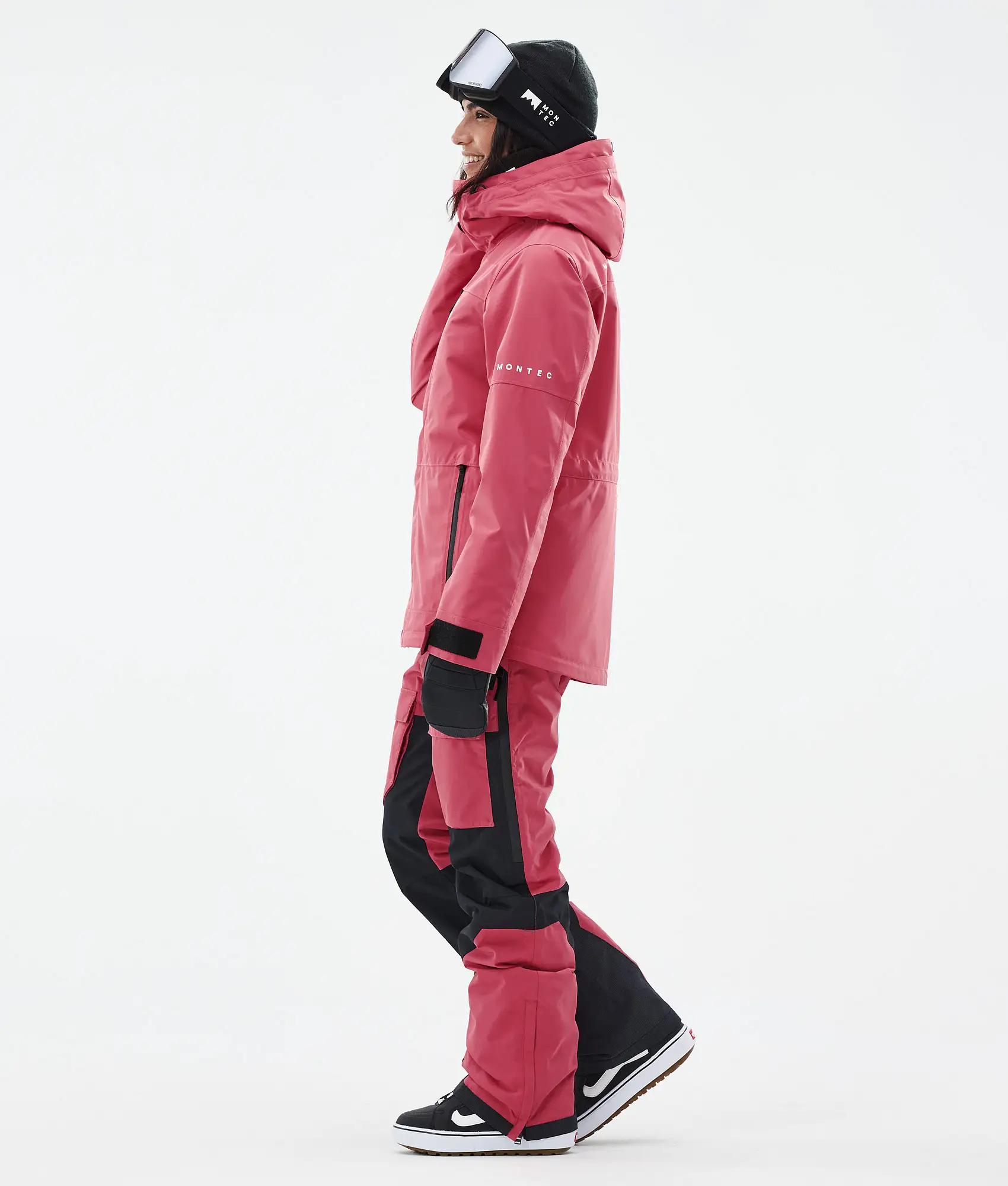 Fawk W Snowboard Jacket Women Light Red Renewed