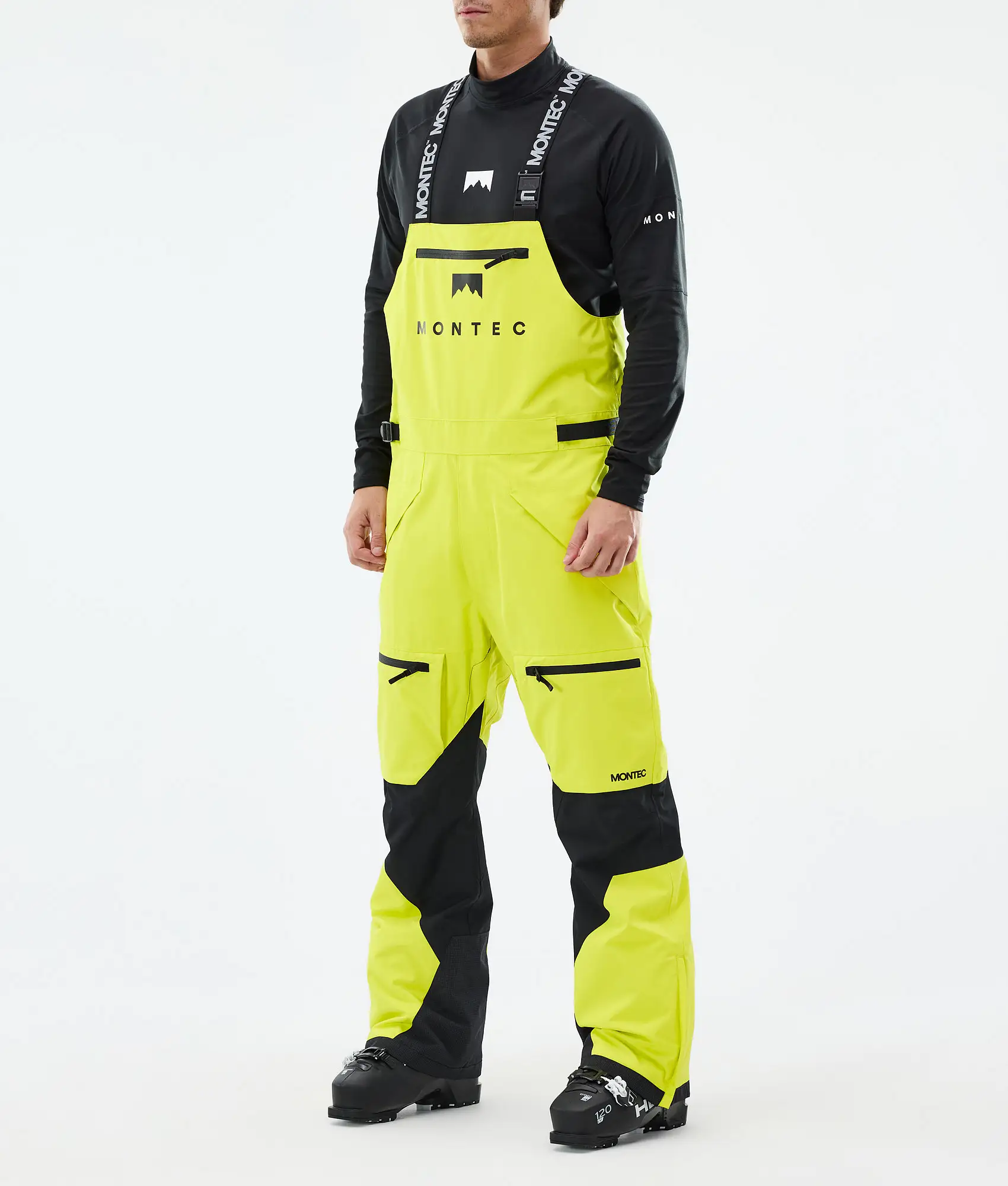 Arch Ski Pants Men Bright Yellow/Black