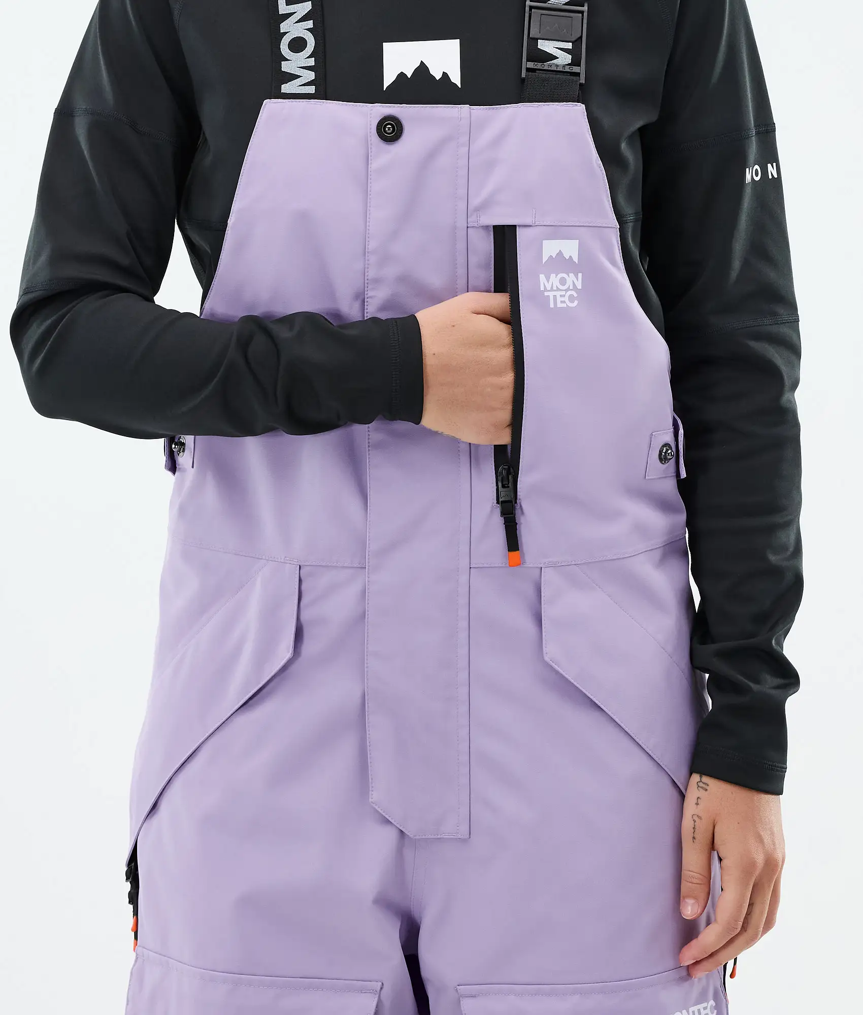 Fawk W Ski Pants Women Faded Violet/Black