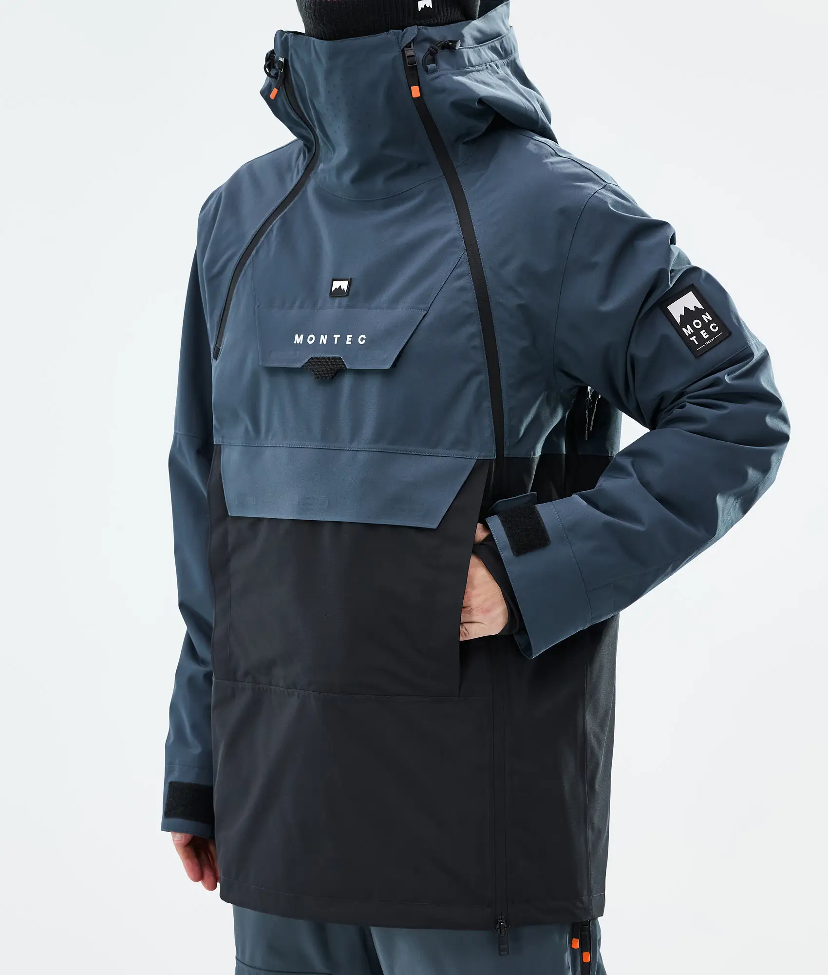 Doom Snowboard Jacket Men Metal Blue/Black