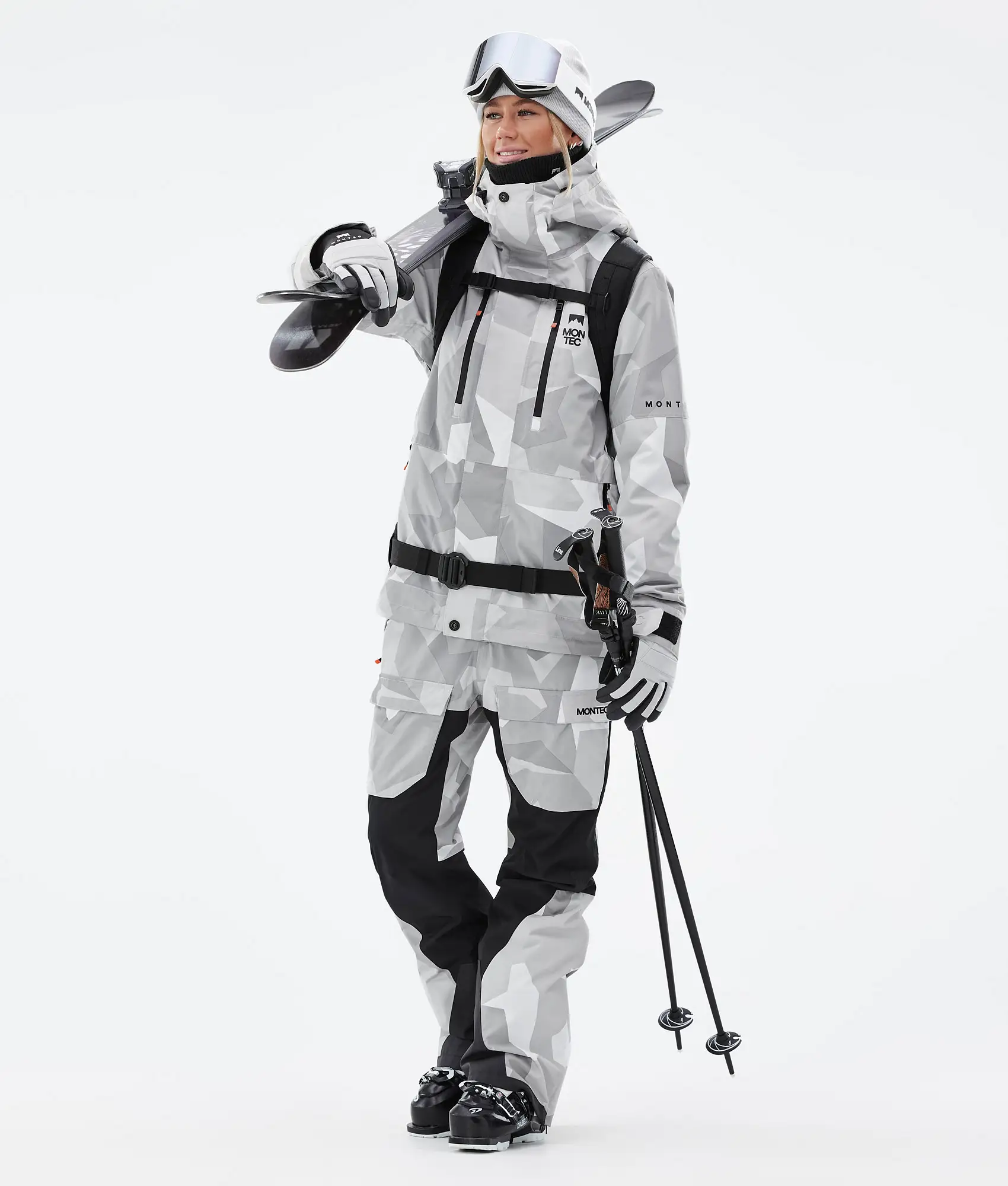 Fawk W Ski Jacket Women Snow Camo