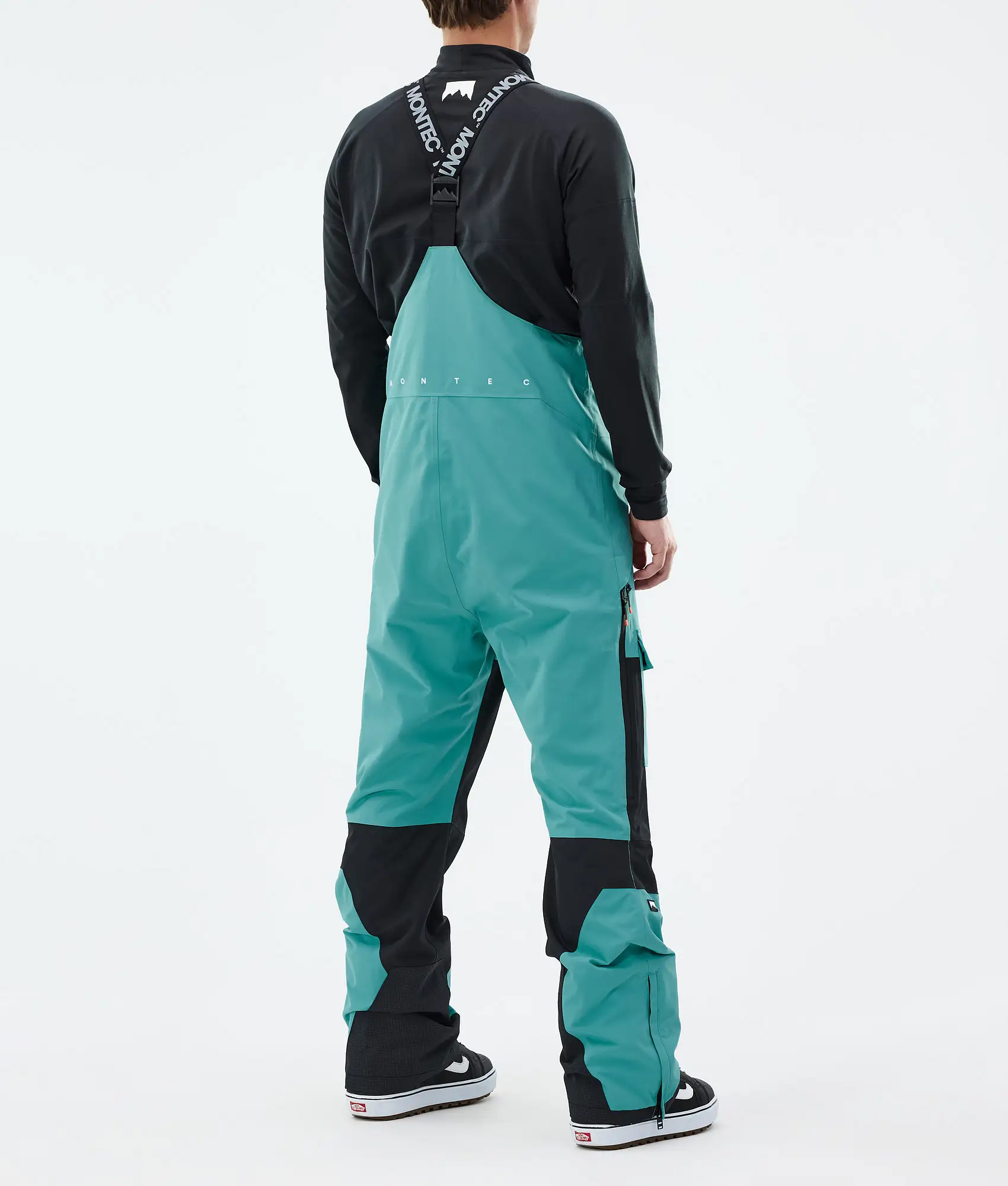 Fawk Snowboard Pants Men Turquoise/Black