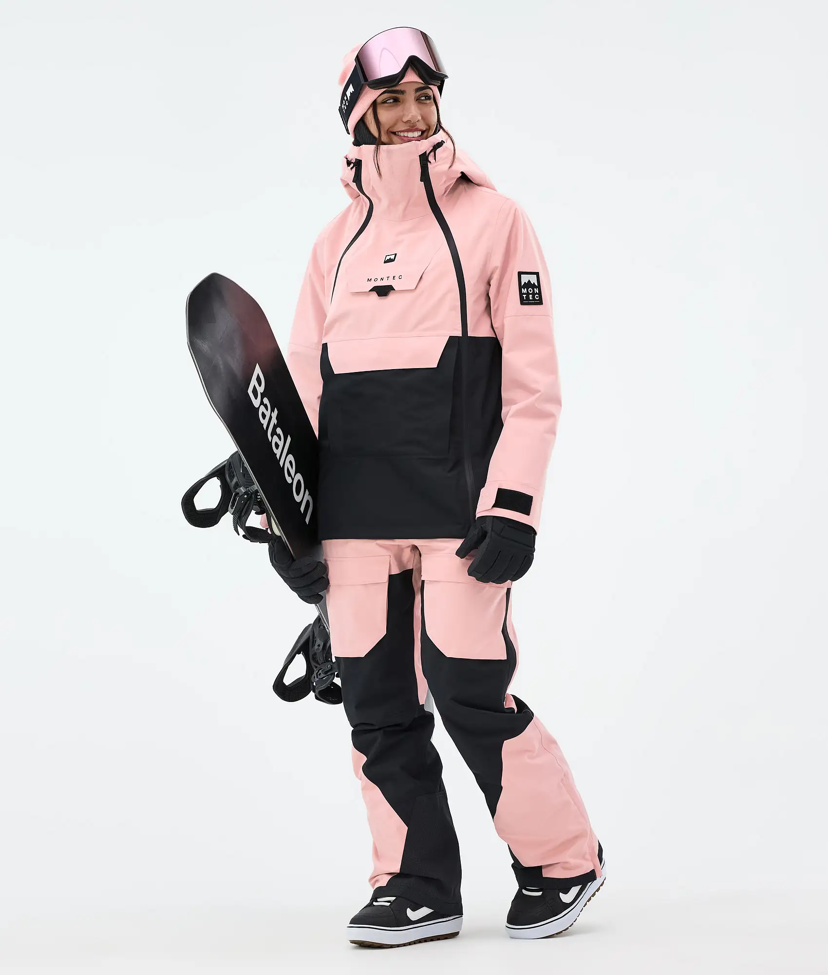 Doom W/Fawk W Snowboard Outfit Women Soft Pink/Black