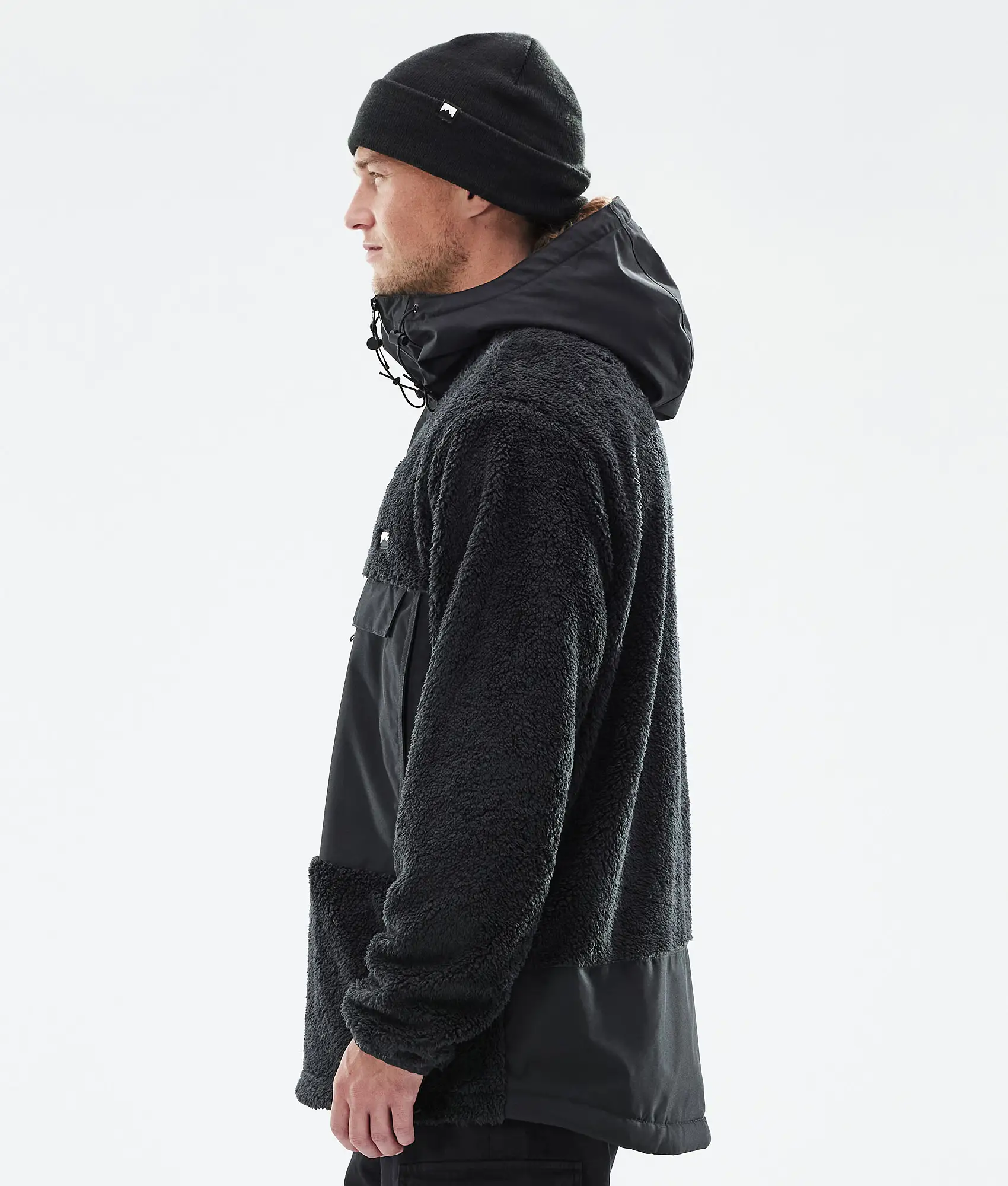 Lima Fleece Hoodie Men Black/Black