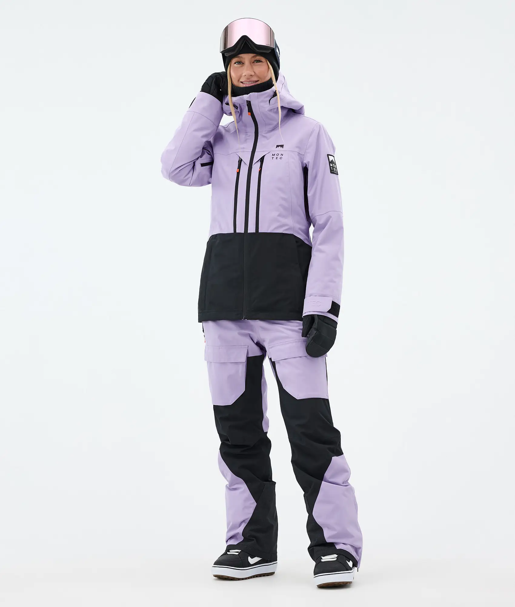 Moss W Snowboard Jacket Women Faded Violet/Black