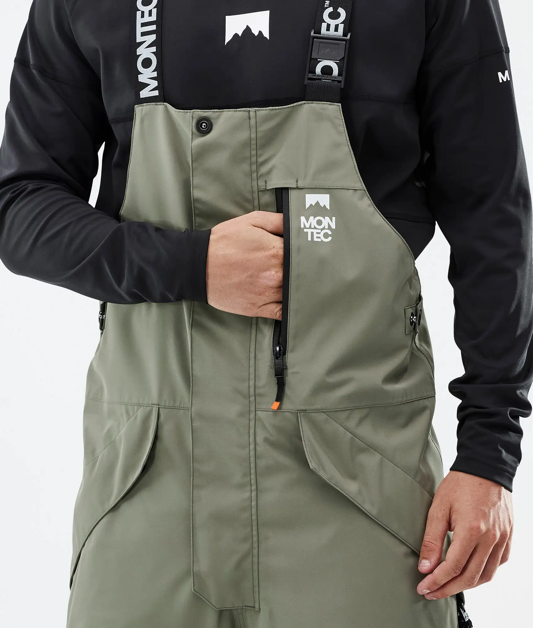 Fawk Ski Pants Men Greenish