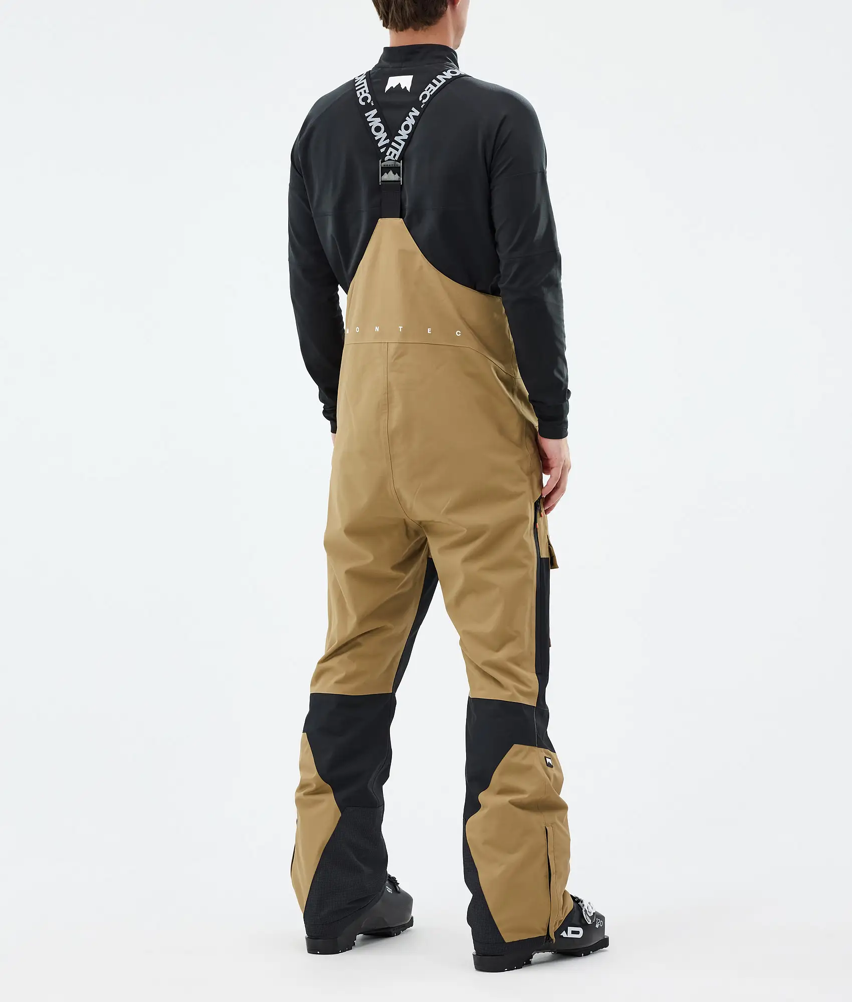 Fawk Ski Pants Men Gold/Black