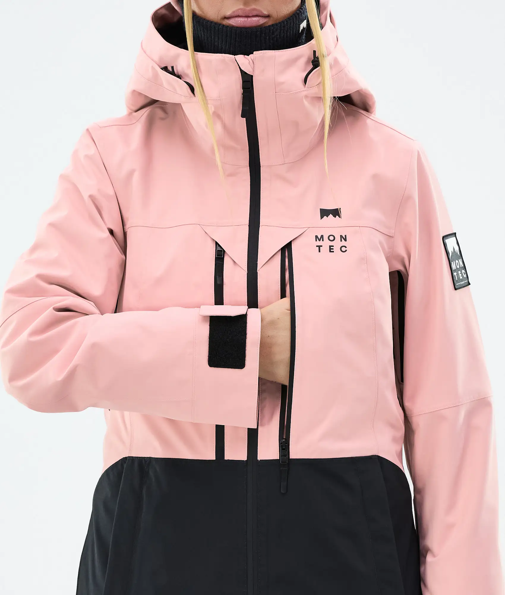 Moss W Ski Jacket Women Soft Pink/Black