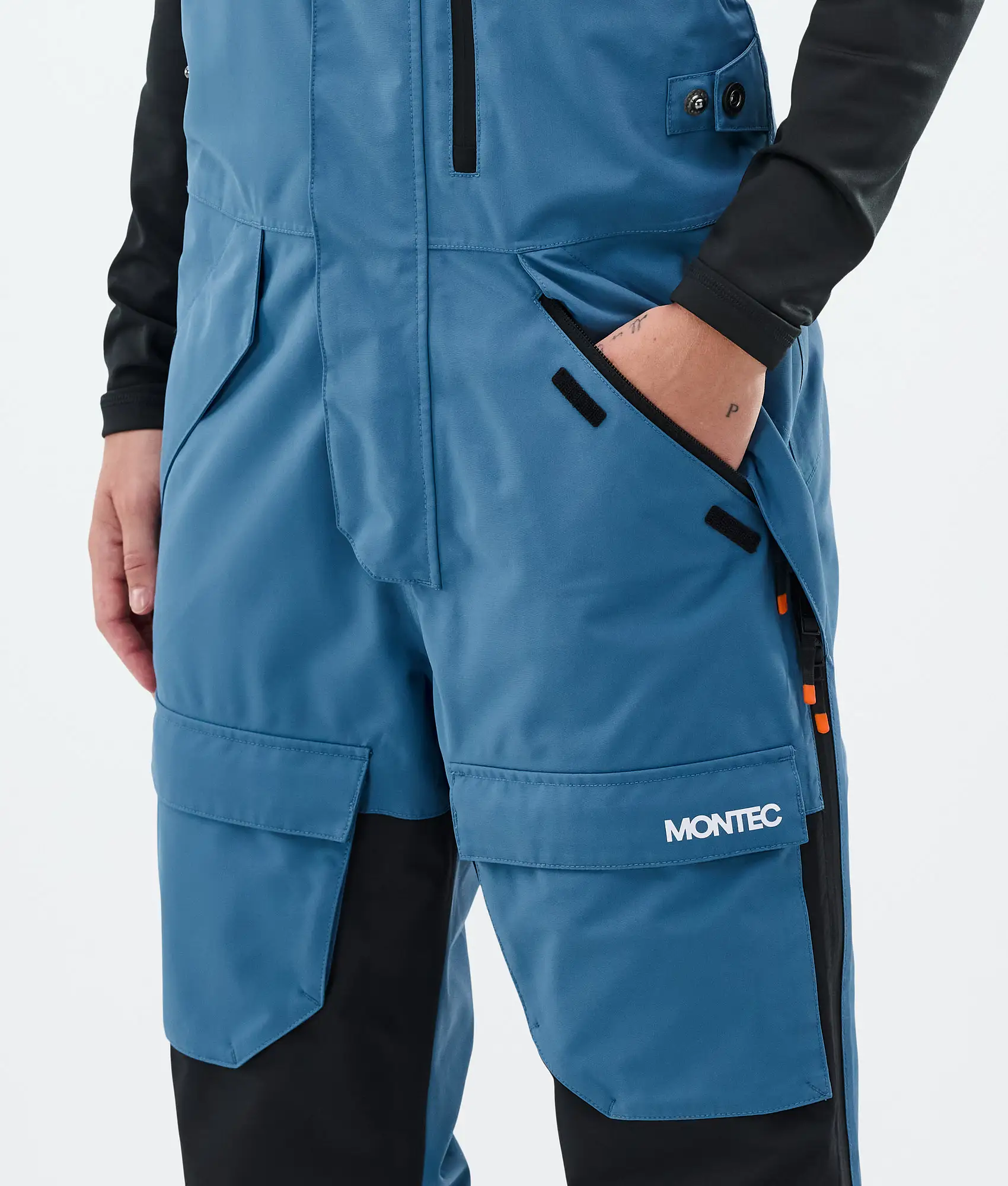 Fawk W Snowboard Pants Women Blue Steel/Black Renewed