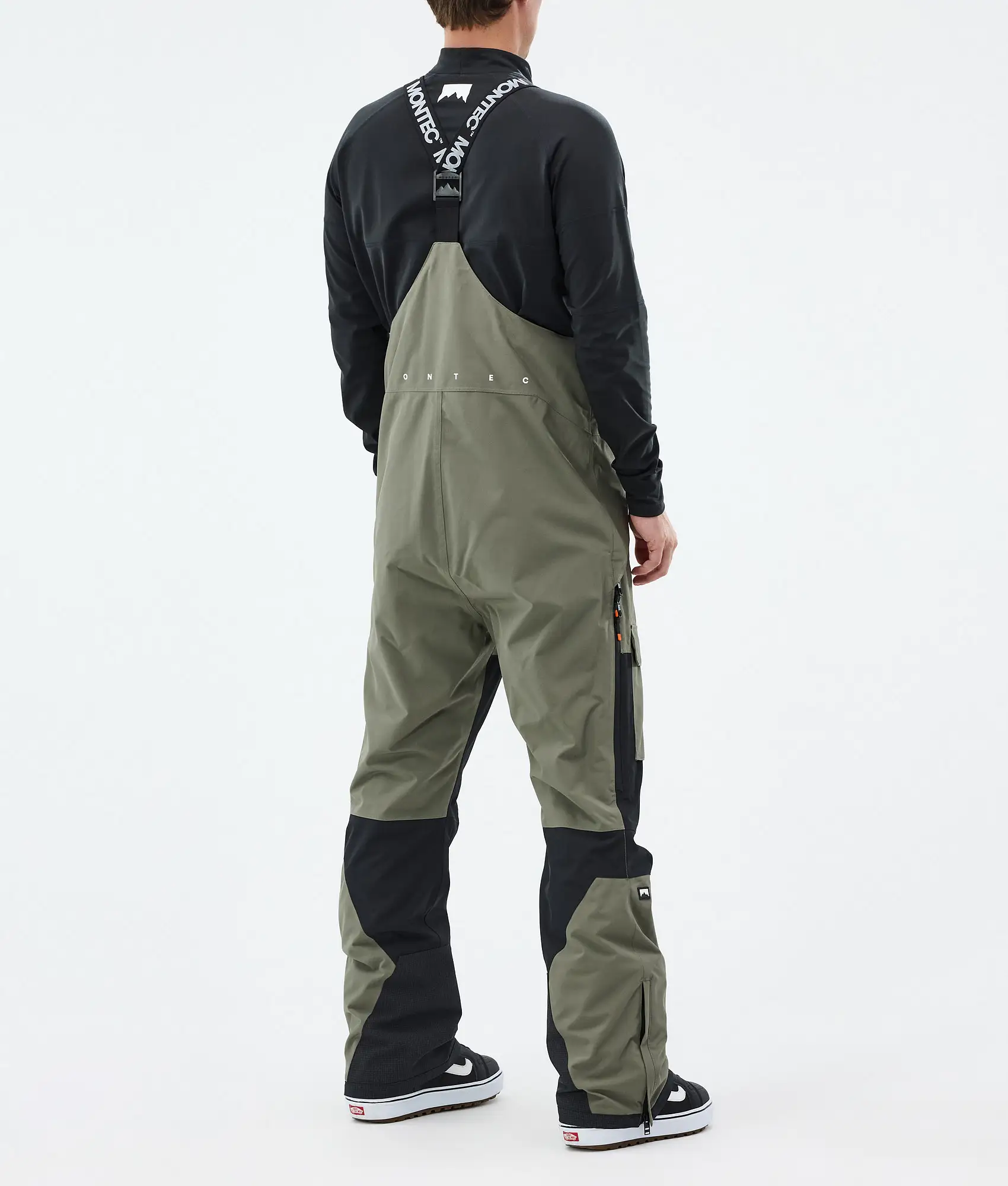 Fawk Snowboard Pants Men Greenish/Black