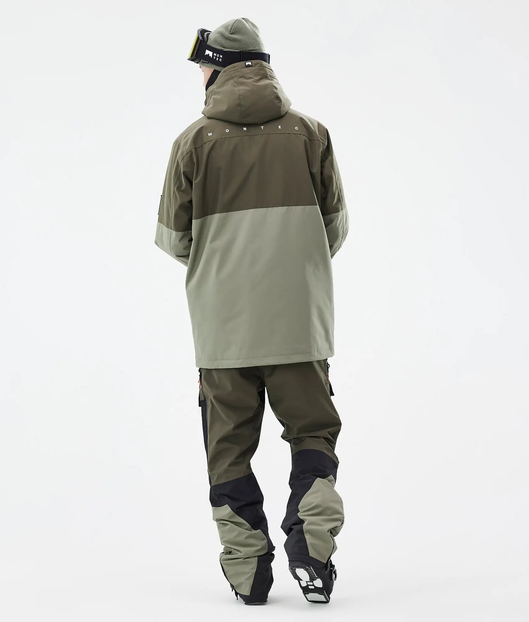 Doom Ski Jacket Men Olive Green/Black/Greenish