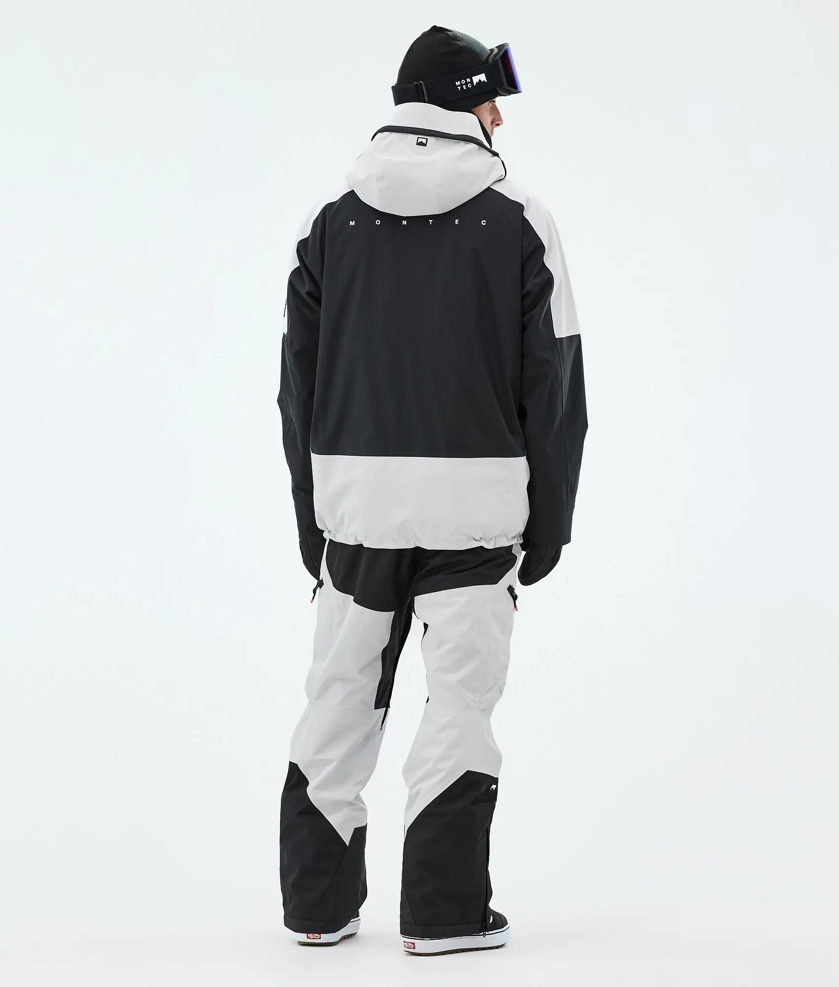 Morpheus Snowboard Jacket Men Light Grey/Black