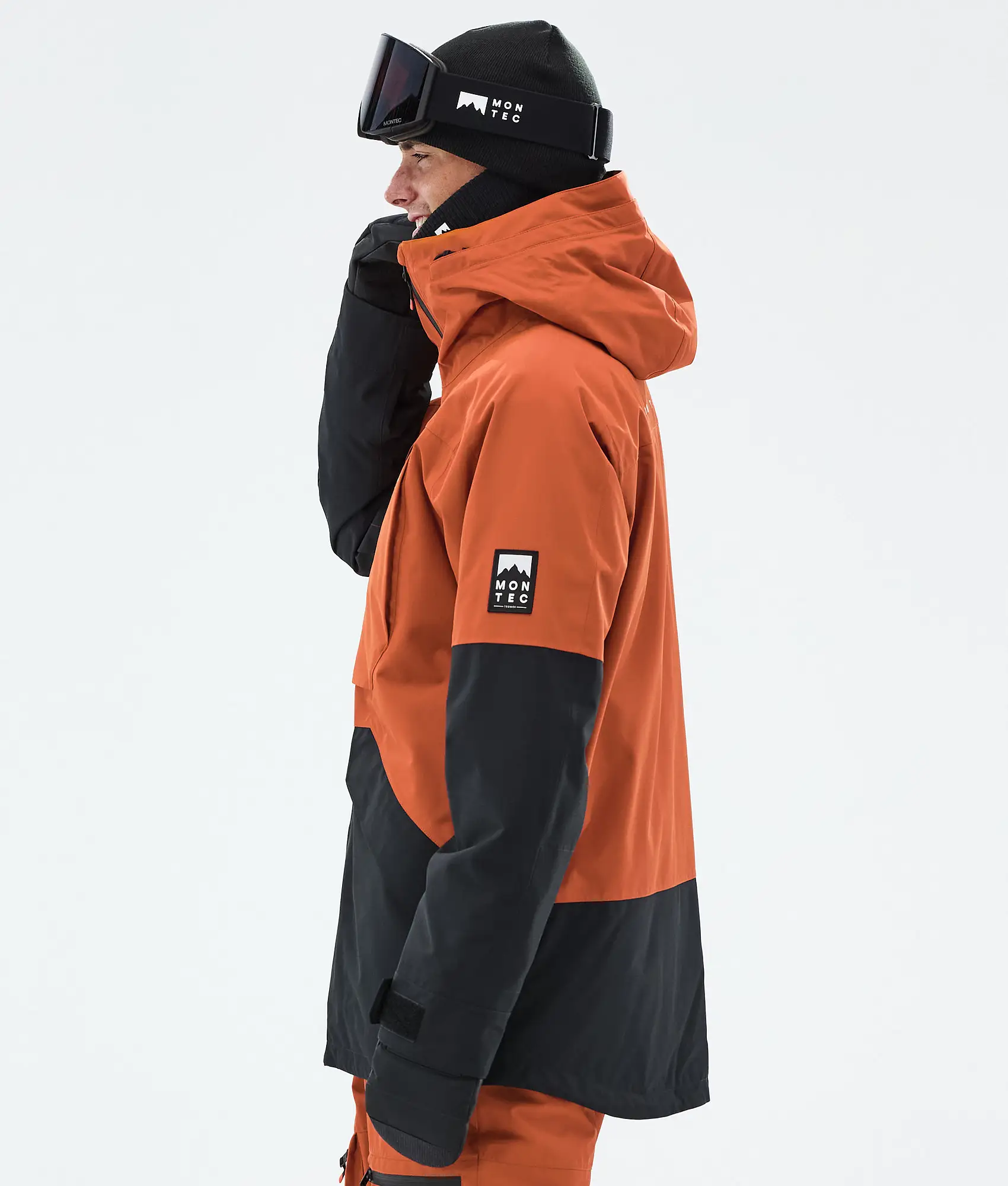 Arch Snowboard Jacket Men Burned Orange/Black