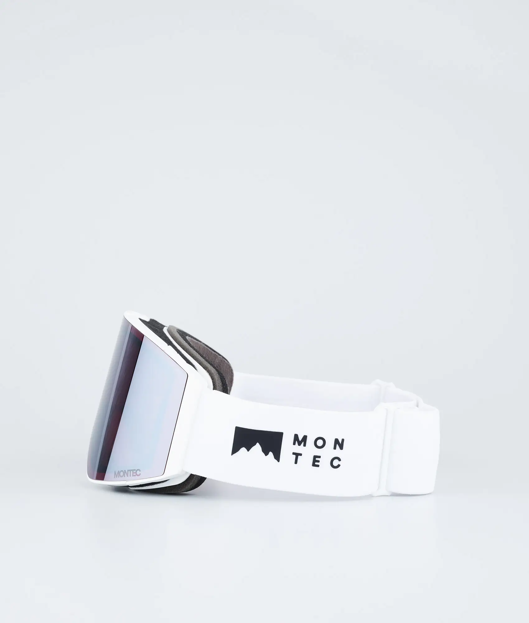 Scope Ski Goggles White W/White Black Mirror