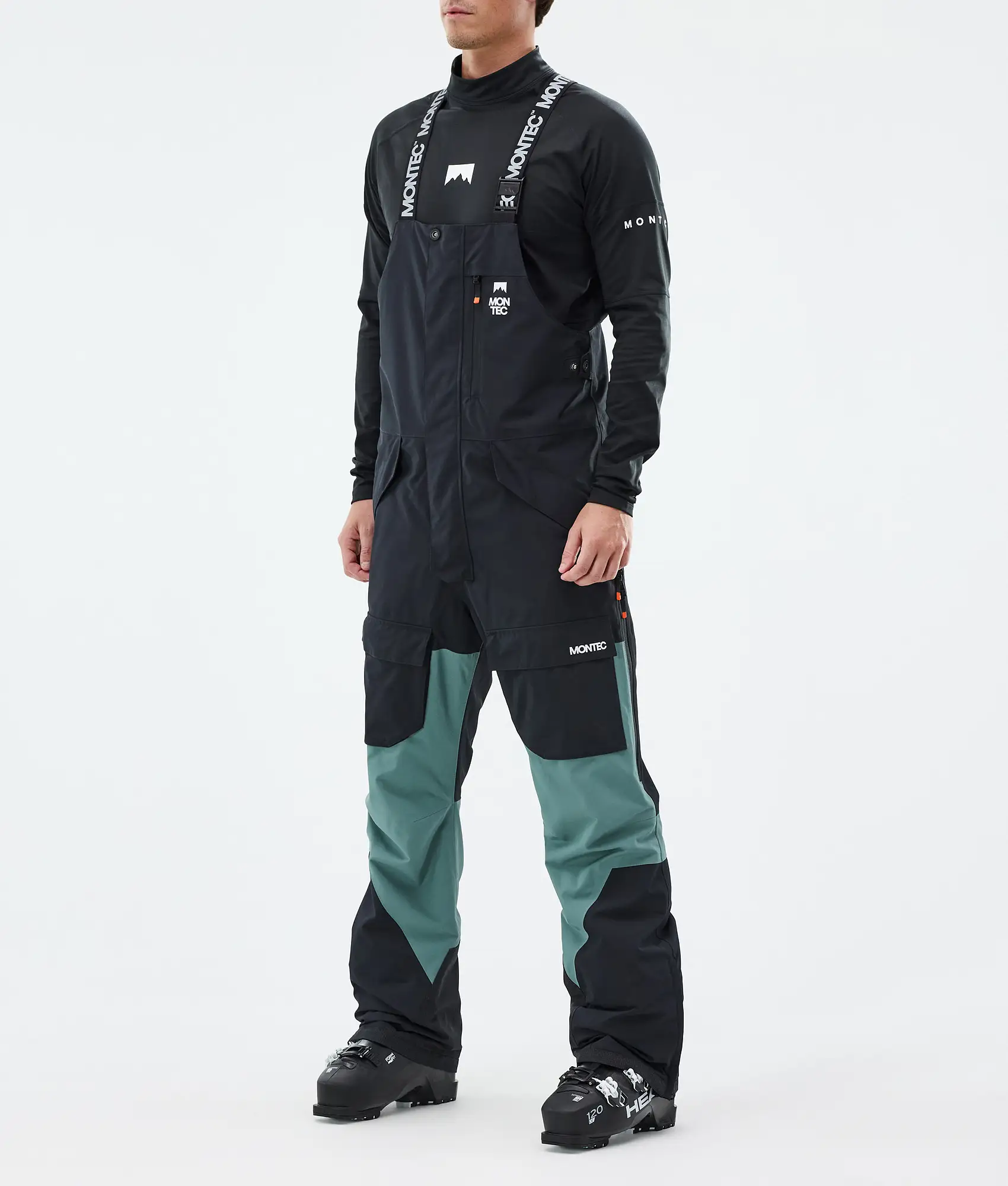 Fawk Ski Pants Men Black/Atlantic