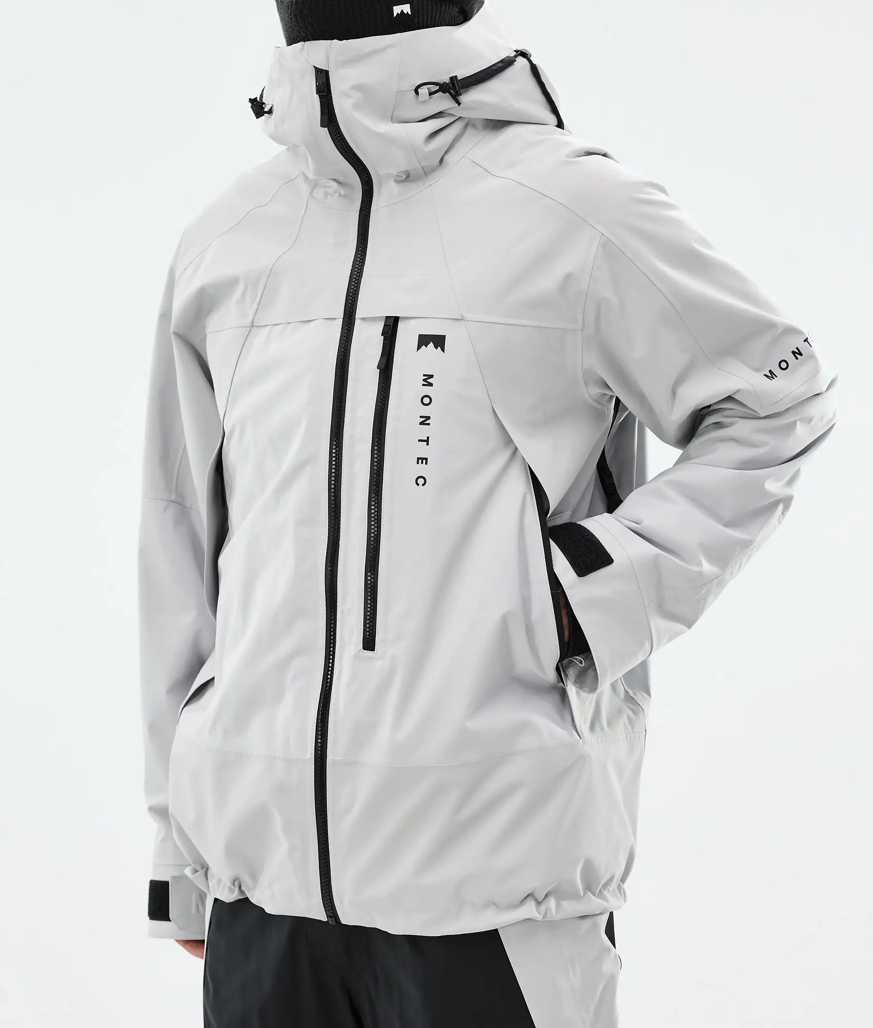 Oracle Ski Jacket Men Light Grey