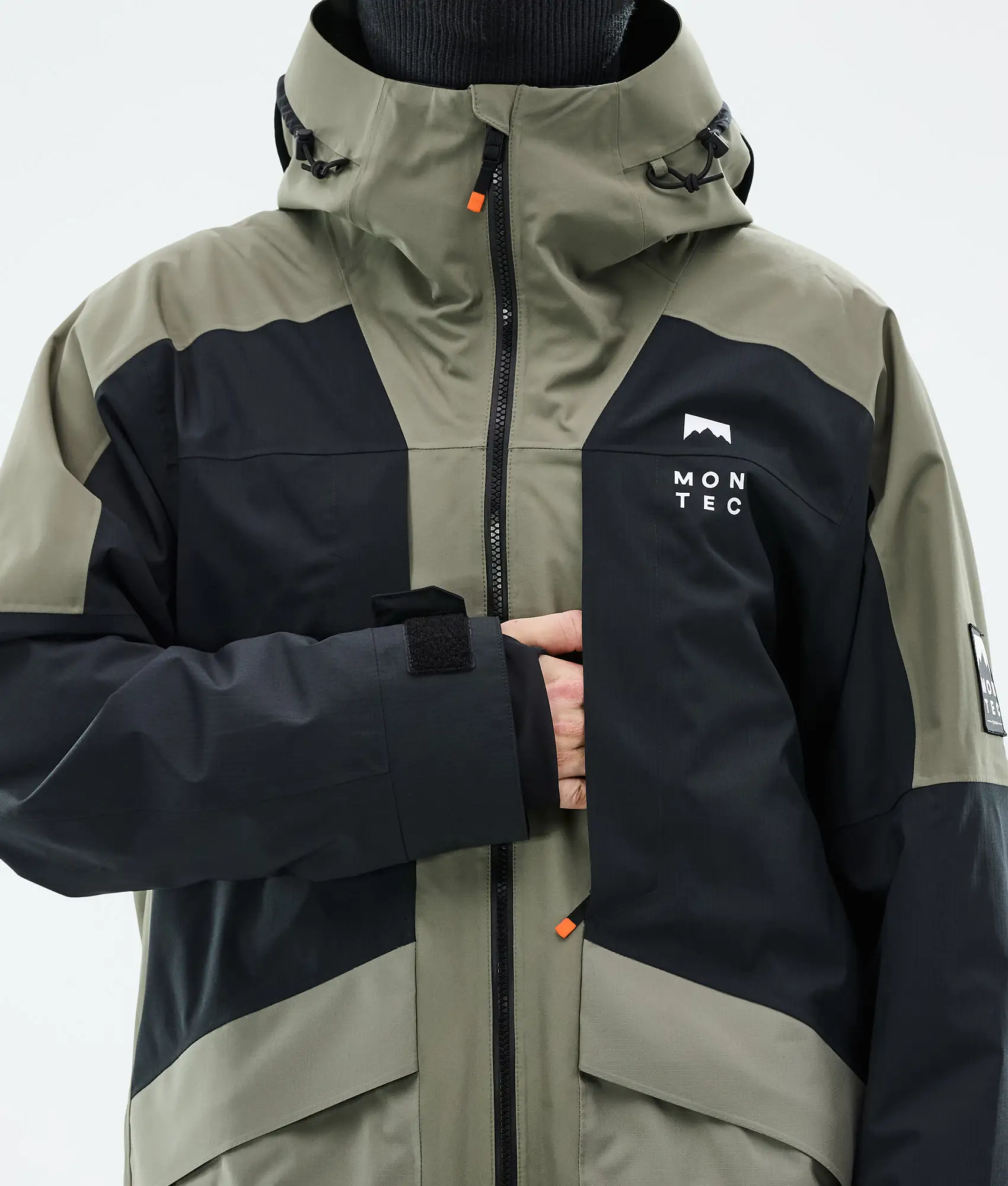 Morpheus Snowboard Jacket Men Greenish/Black