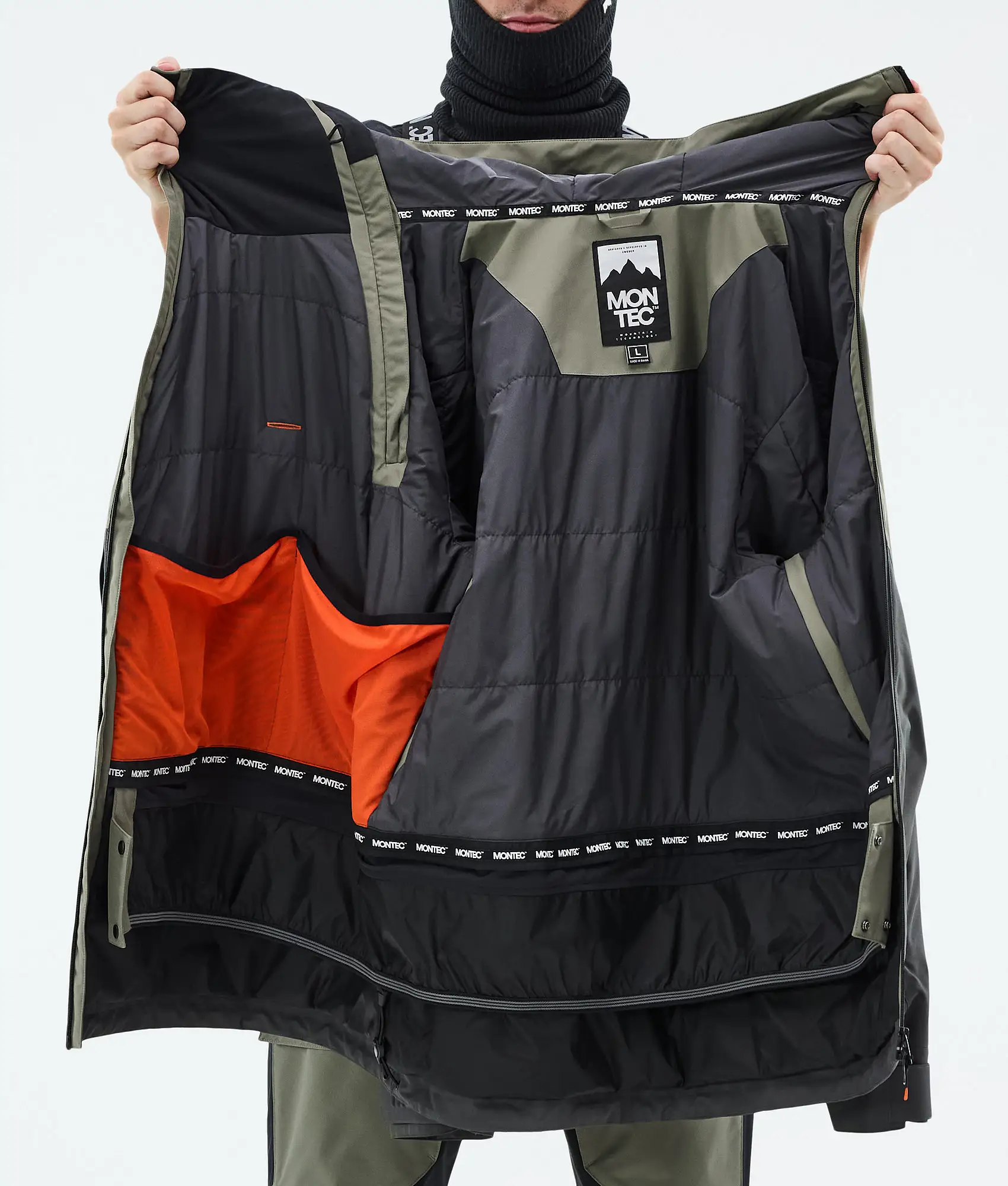 Doom Ski Jacket Men Greenish/Black/Phantom