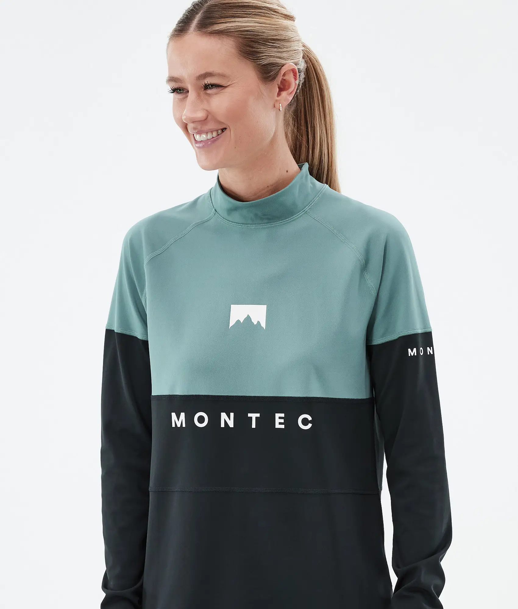 Alpha W Base Layer Top Women Atlantic/Black