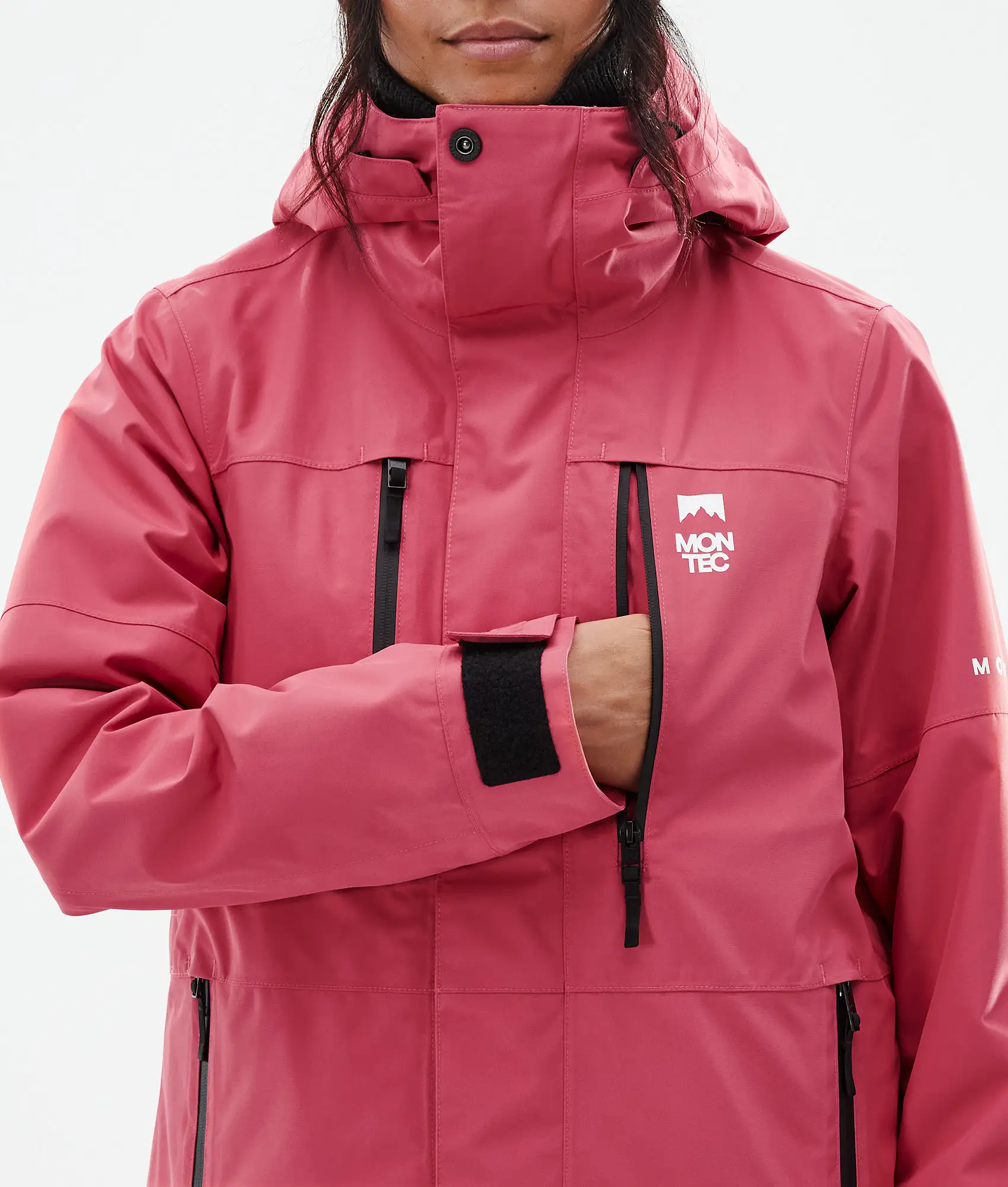 Fawk W Snowboard Jacket Women Light Red Renewed