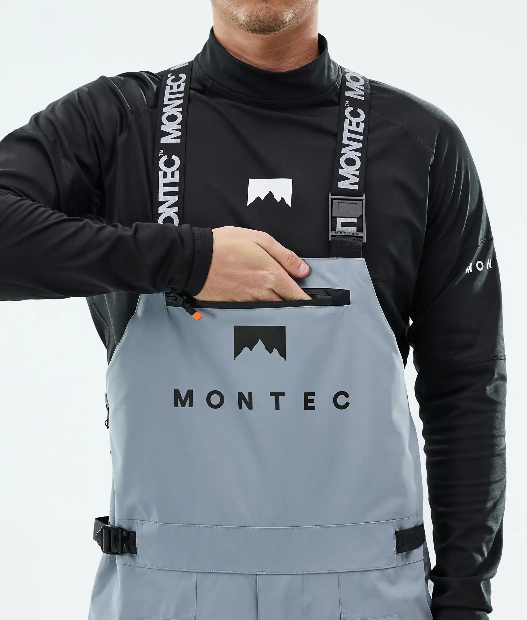 Arch Ski Pants Men Soft Blue/Black