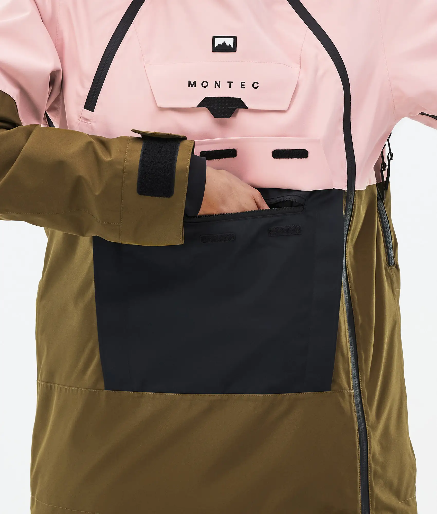 Doom W Ski Jacket Women Soft Pink/Black/Fatigue