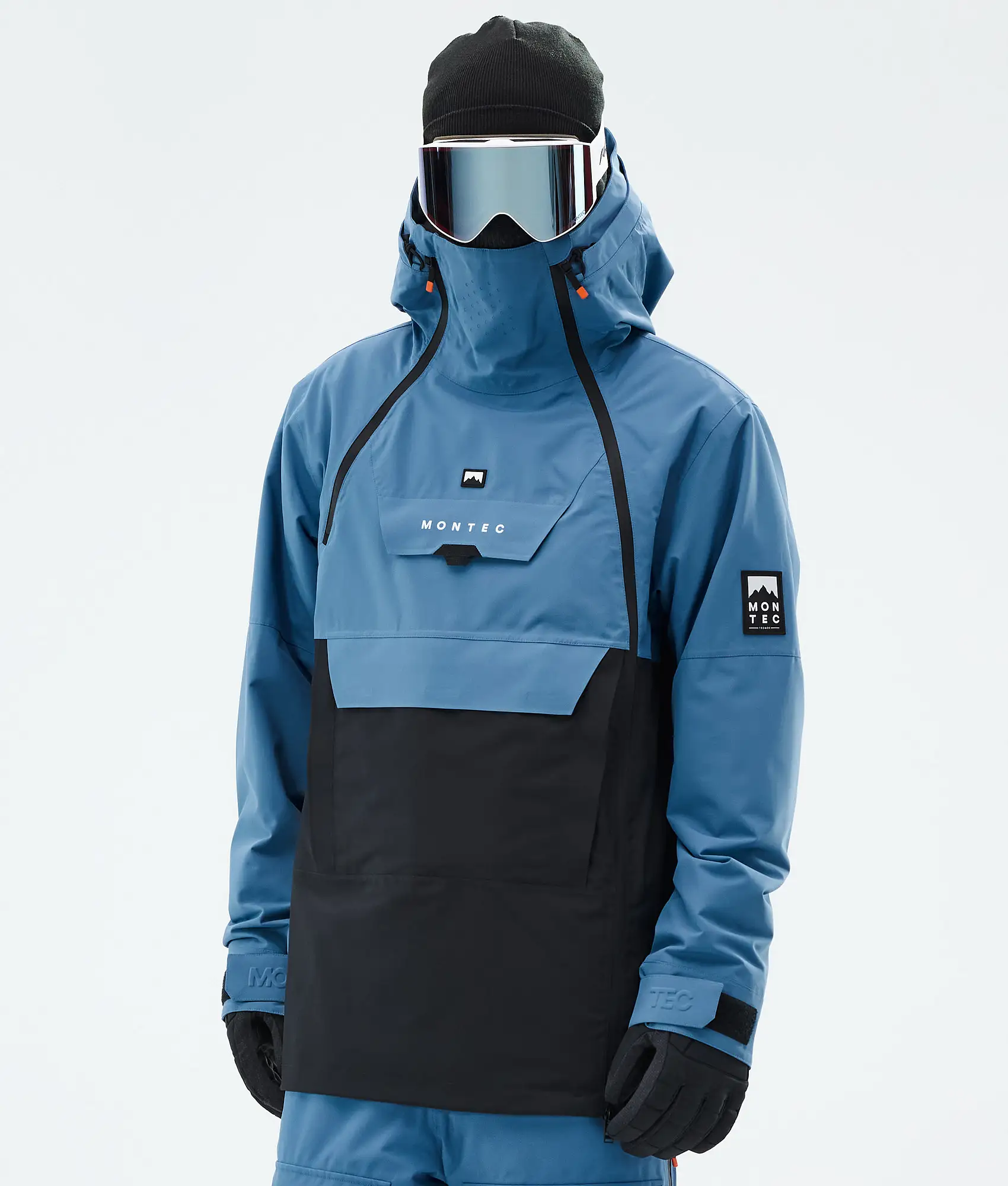Doom Ski Jacket Men Blue Steel/Black