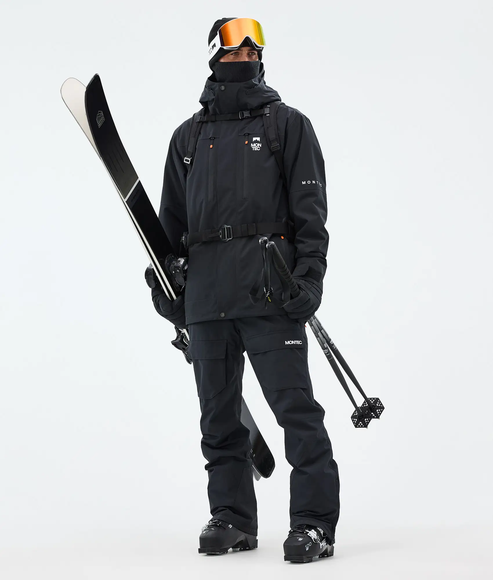 Fawk Ski Jacket Men Black