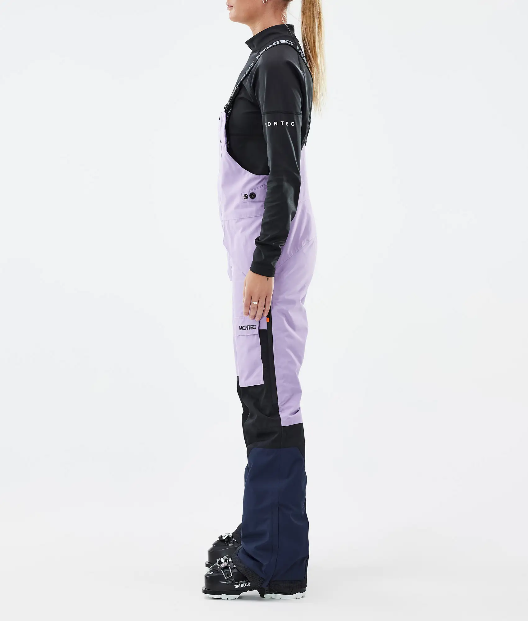 Fawk W Ski Pants Women Faded Violet/Black/Dark Blue