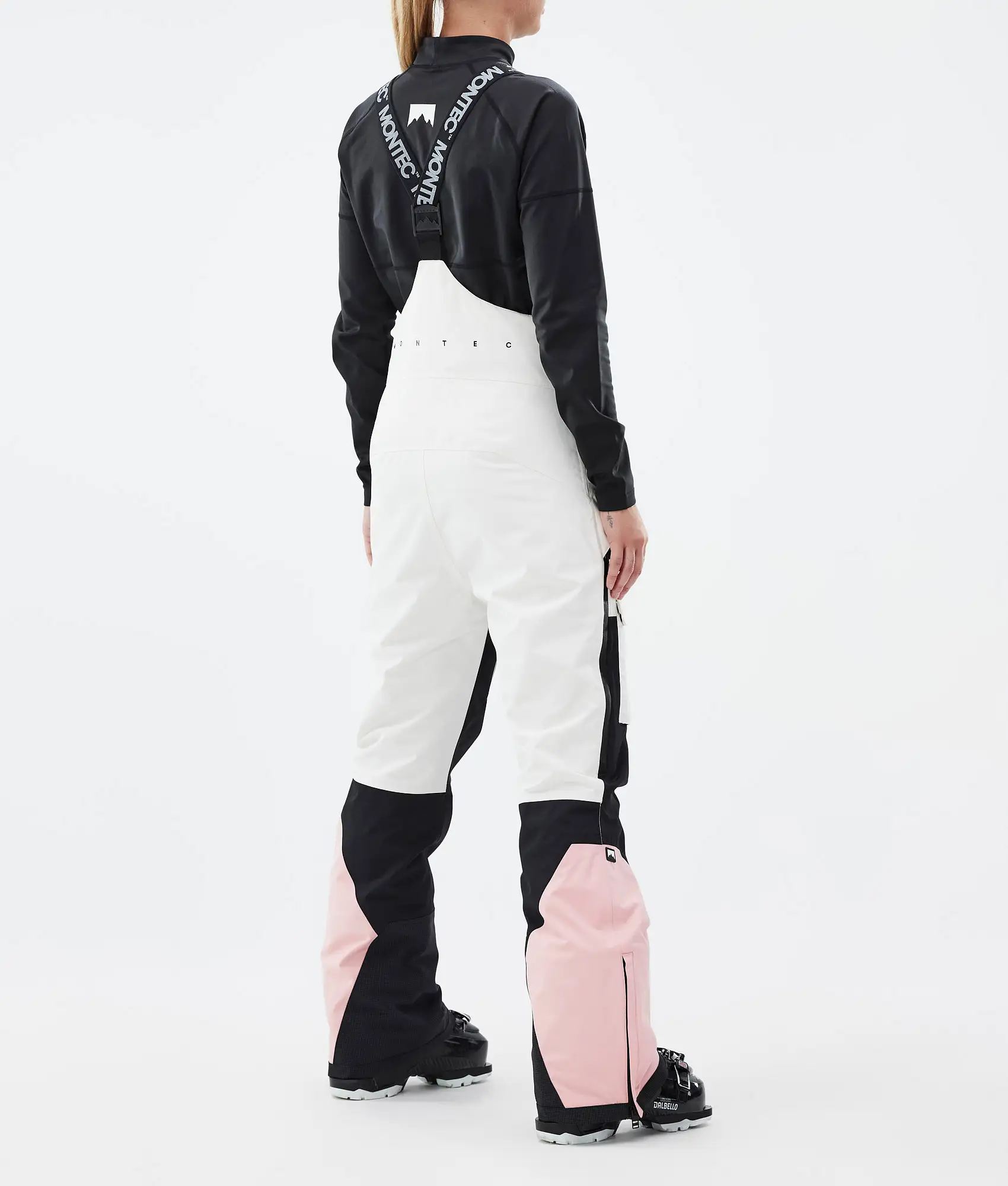 Fawk W Ski Pants Women Old White/Black/Soft Pink