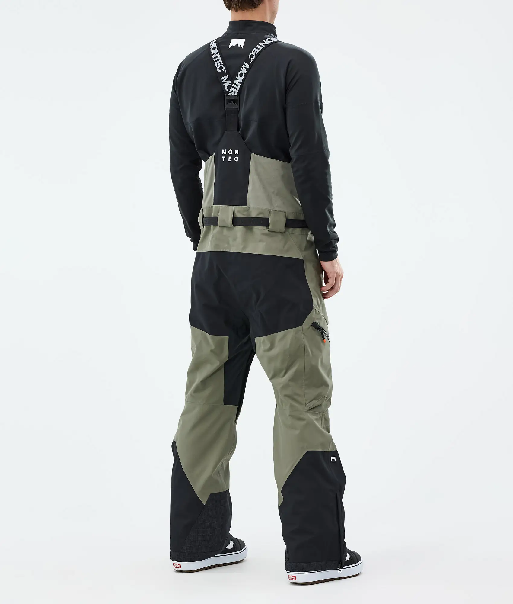 Dozer Snowboard Pants Men Greenish/Black