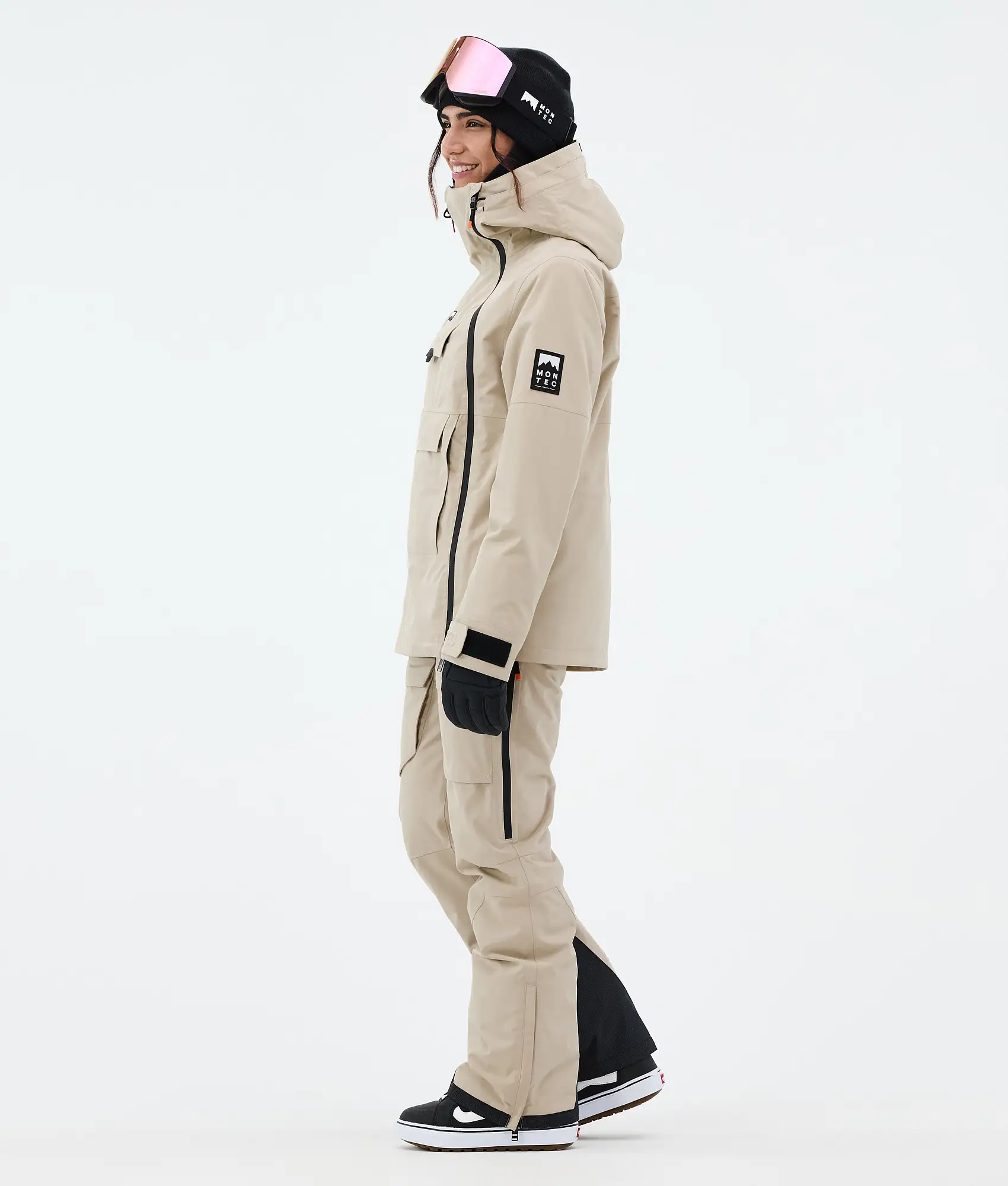 Doom W Snowboard Jacket Women Sand Renewed