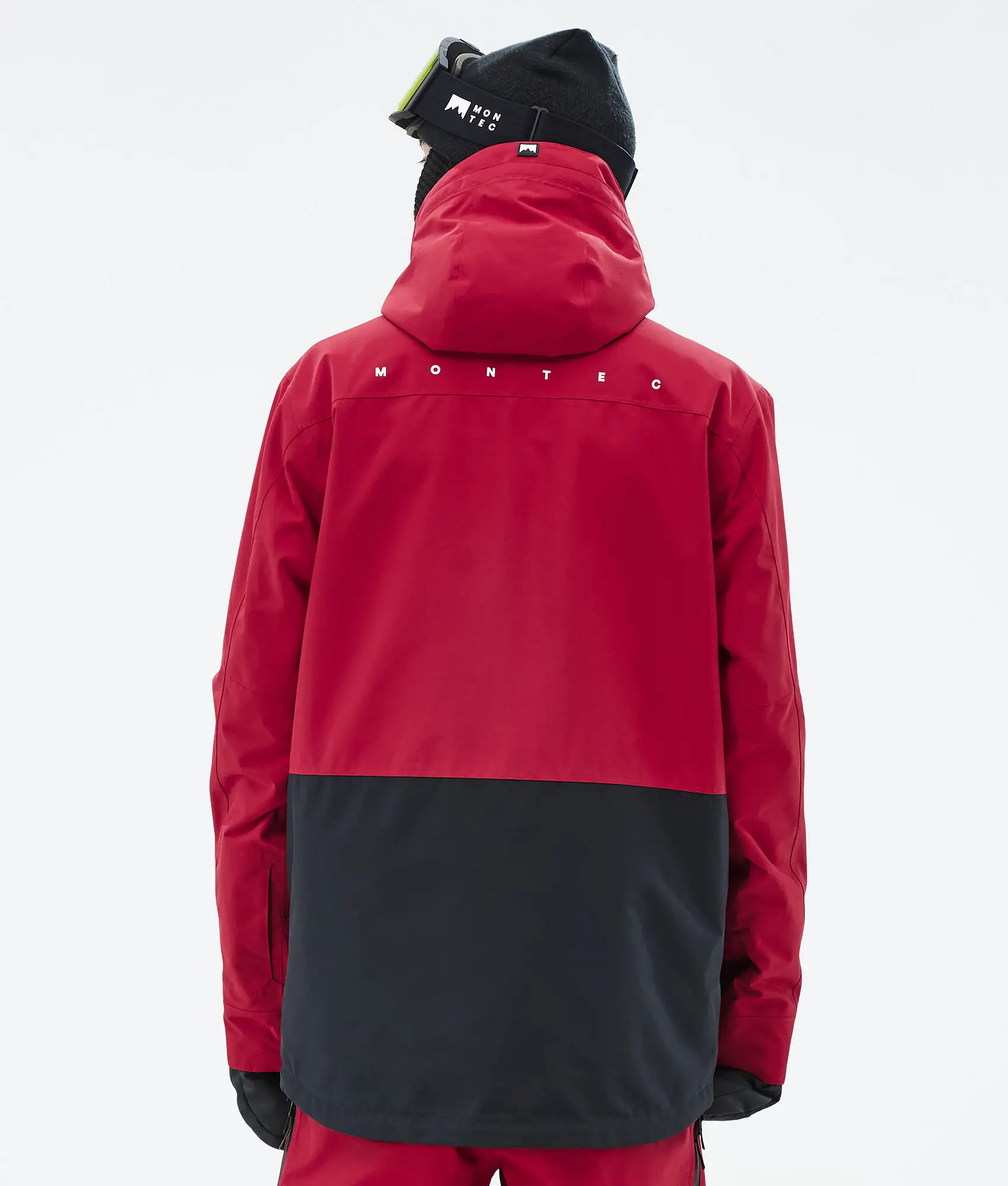 Fawk Ski Jacket Men Deep Red/Black