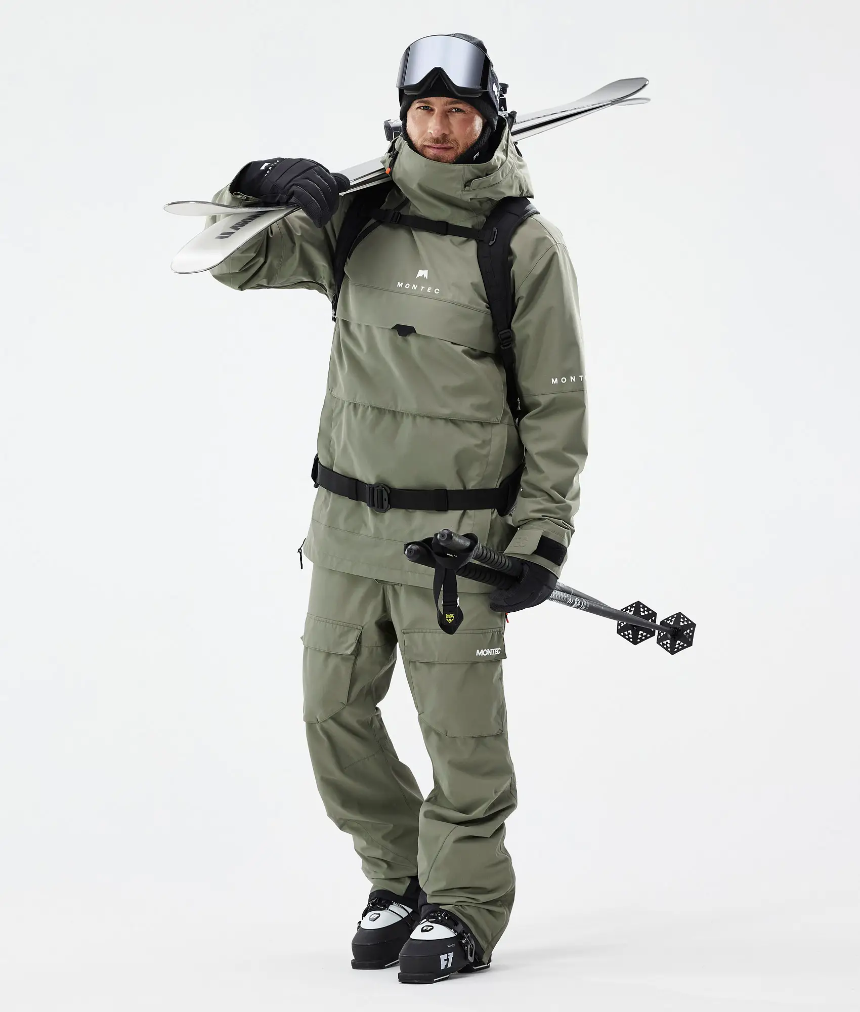 Fawk Ski Pants Men Greenish