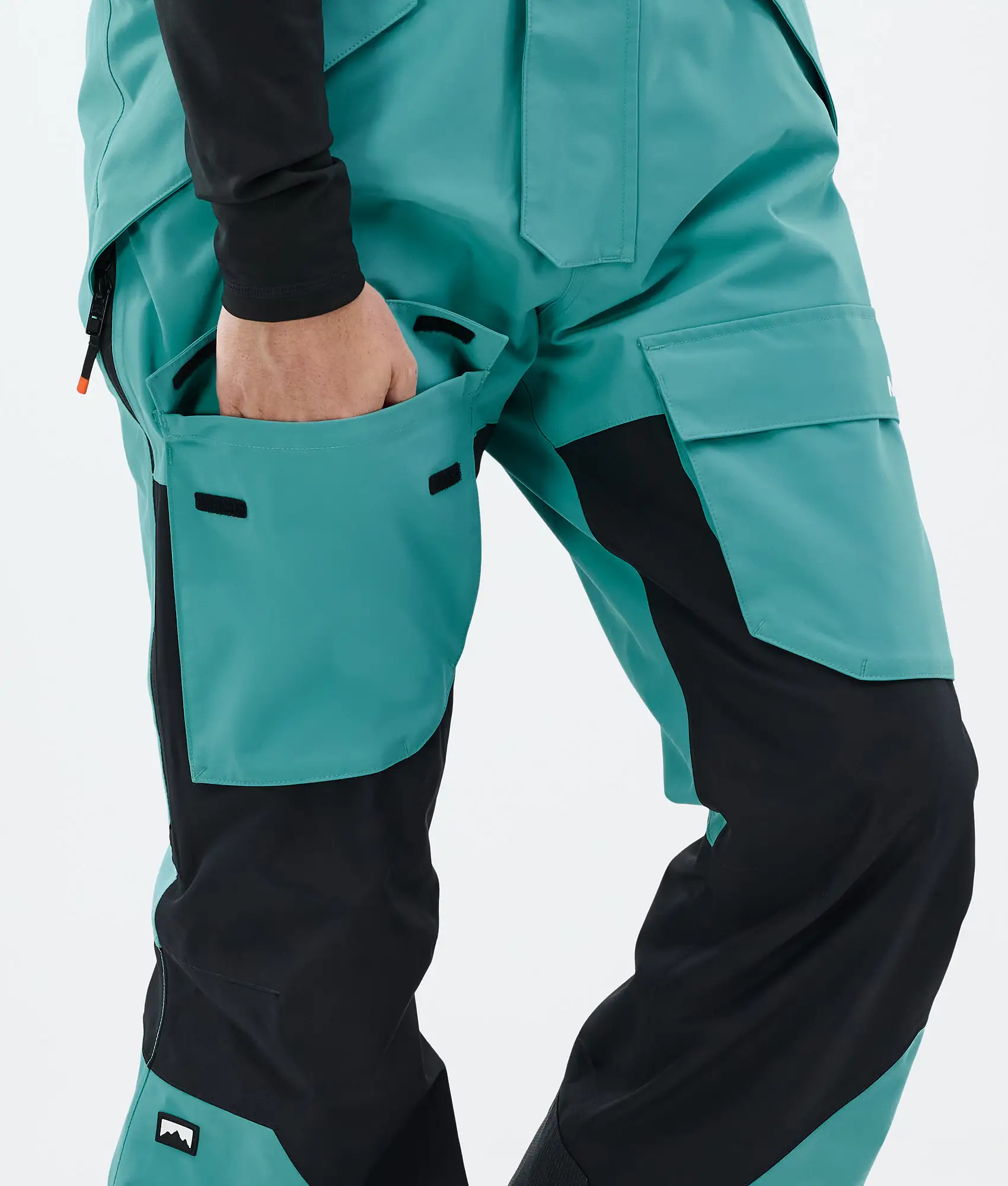 Fawk Snowboard Pants Men Turquoise/Black