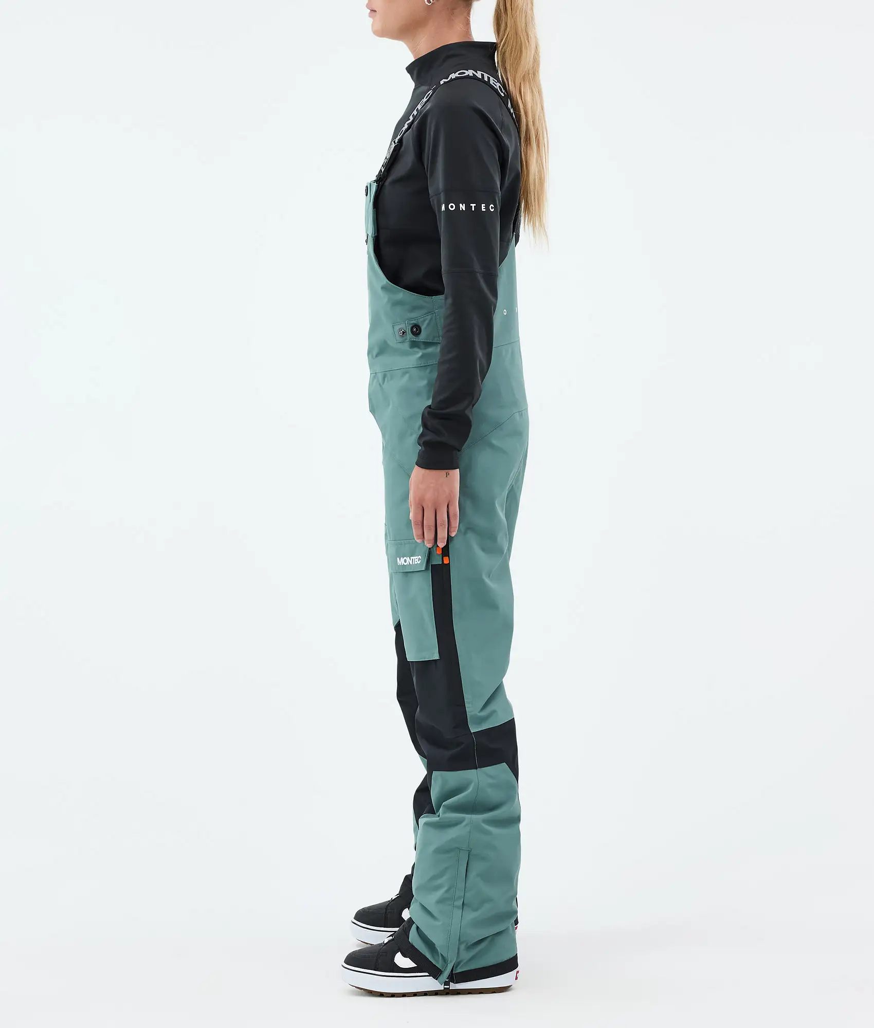 Fawk W Snowboard Pants Women Atlantic/Black