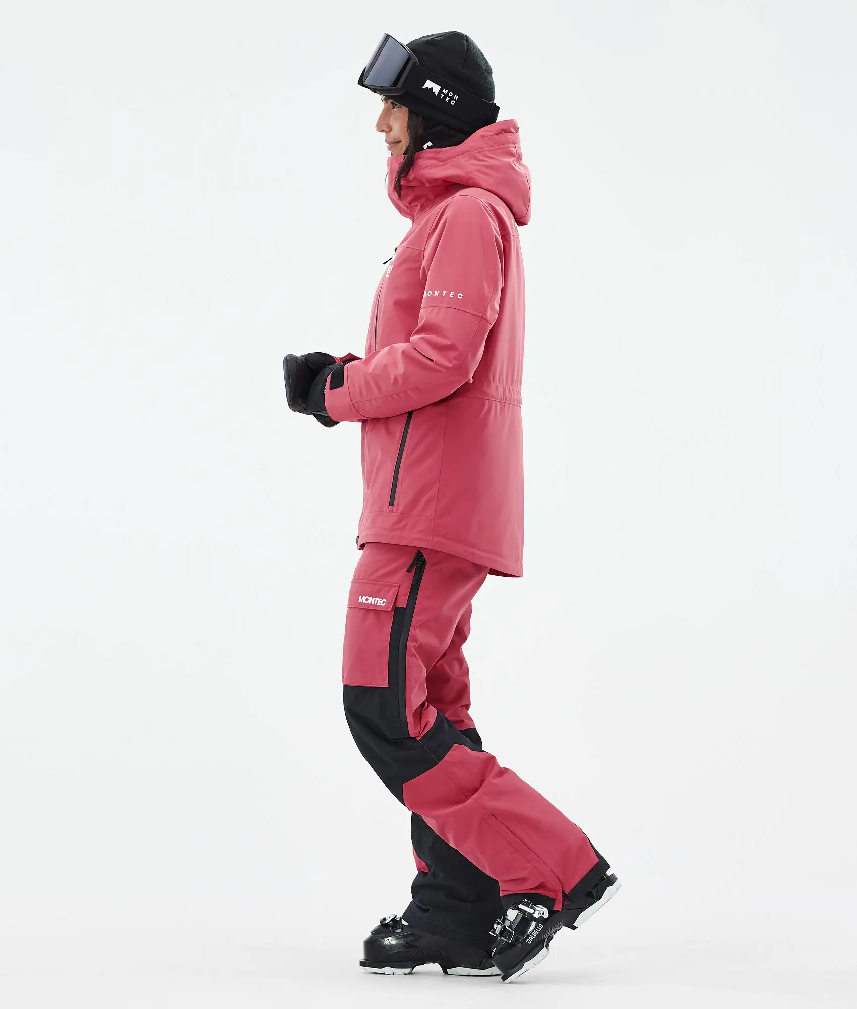 Fawk W Ski Jacket Women Light Red