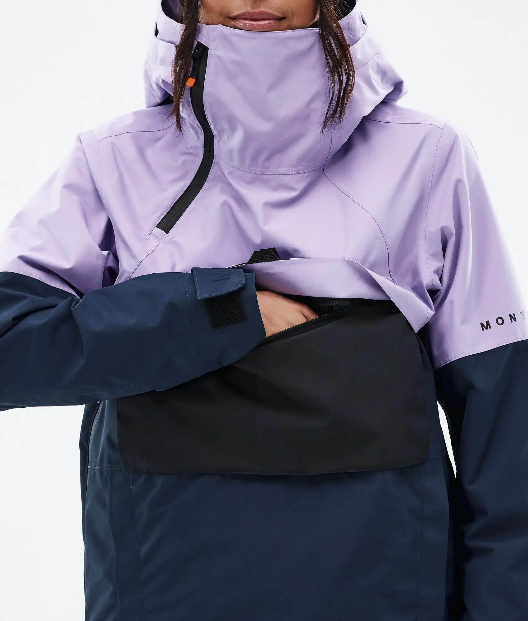 Dune W Ski Jacket Women Faded Violet/Black/Dark Blue