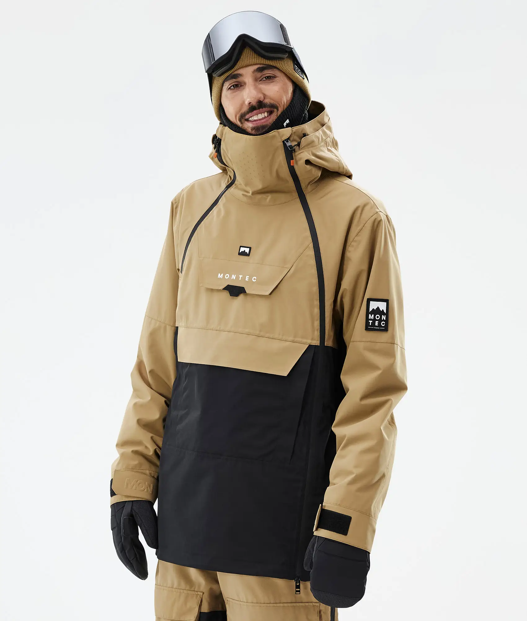 Doom Ski Jacket Men Gold/Black