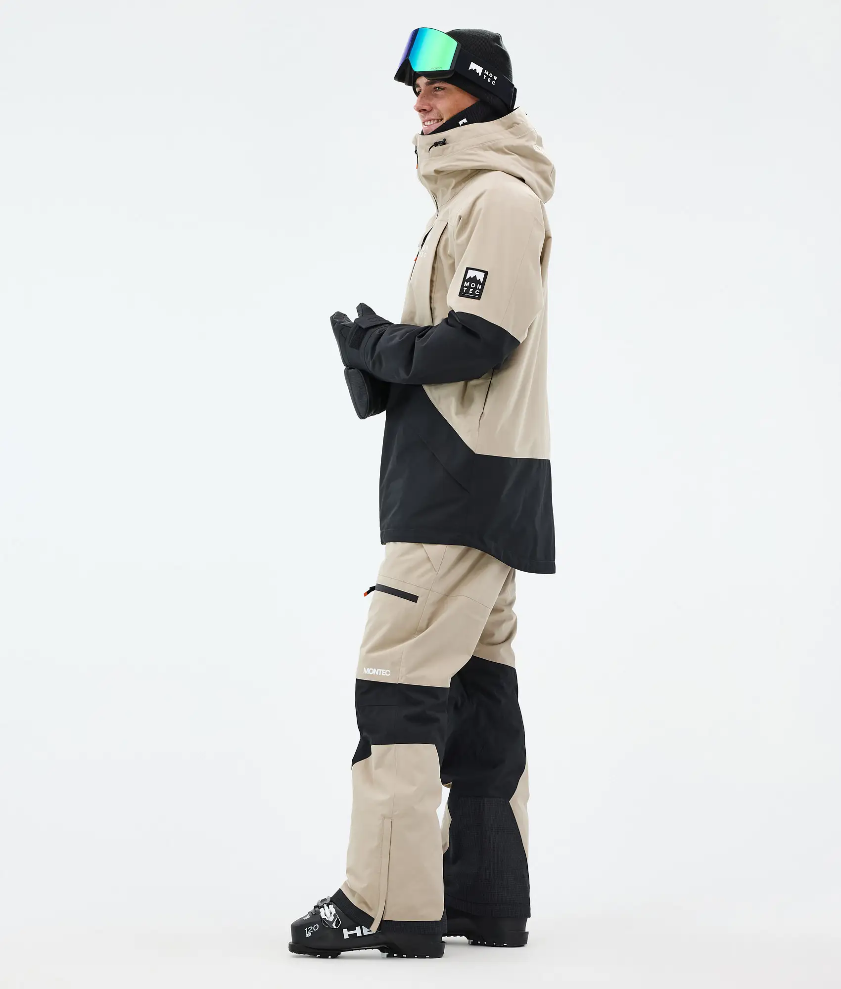 Arch Ski Jacket Men Sand/Black