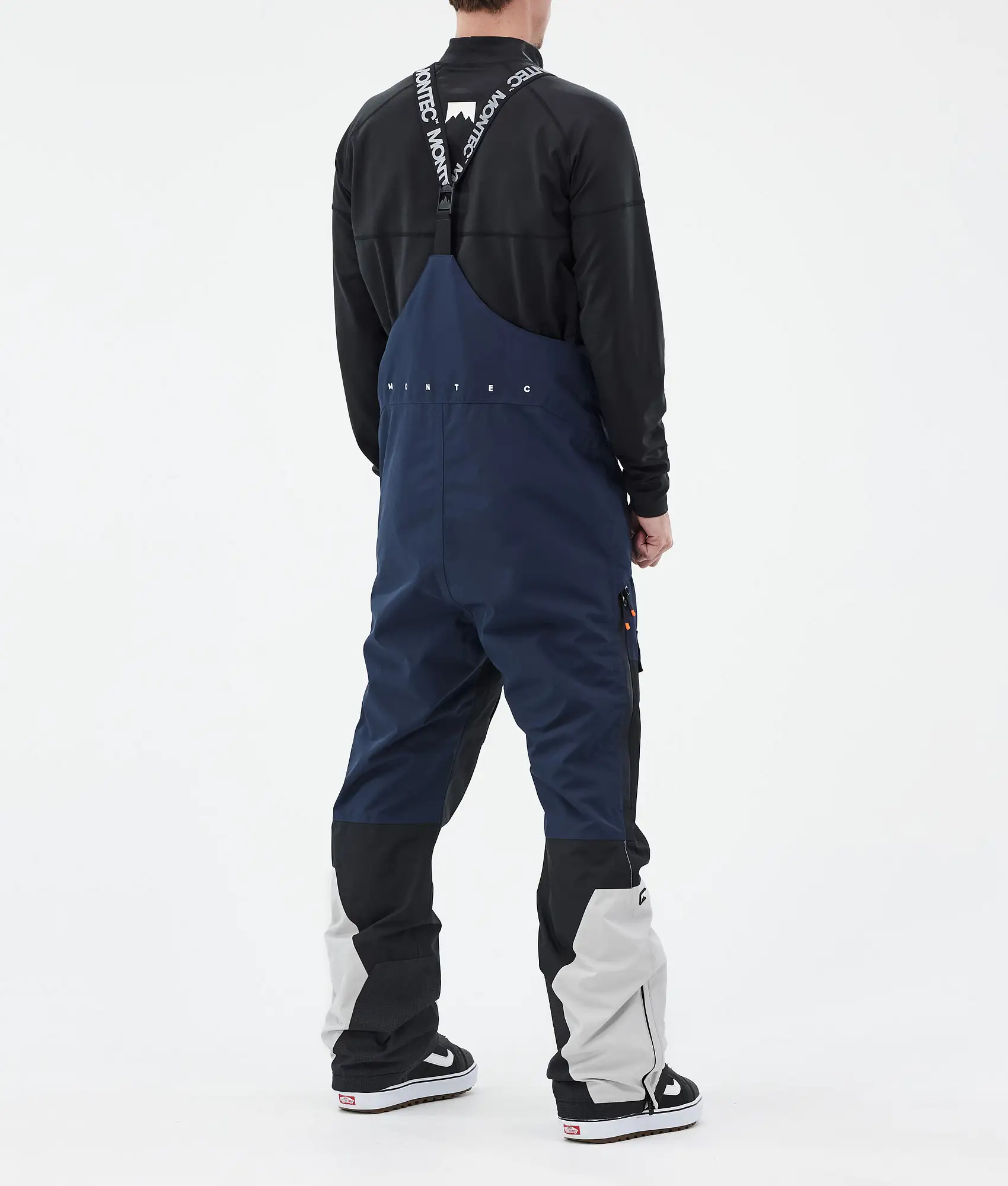 Fawk Snowboard Pants Men Dark Blue/Black/Light Grey