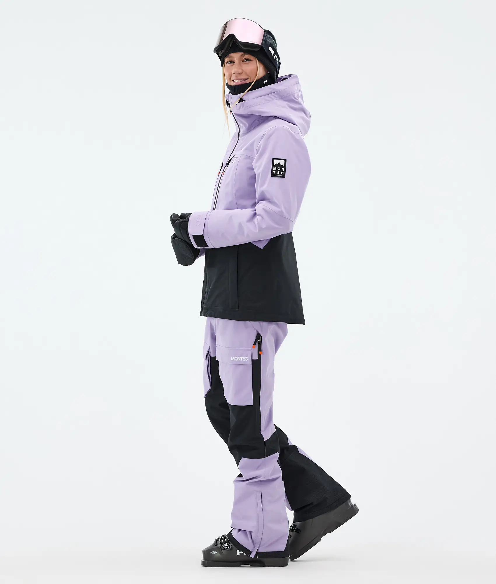 Moss W Ski Jacket Women Faded Violet/Black