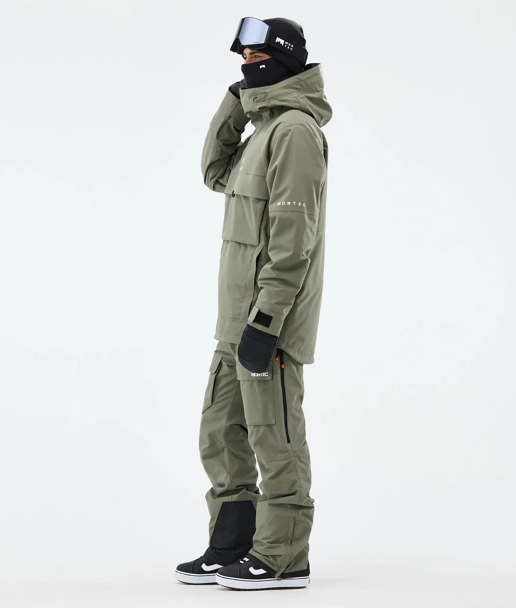 Dune Snowboard Jacket Men Greenish