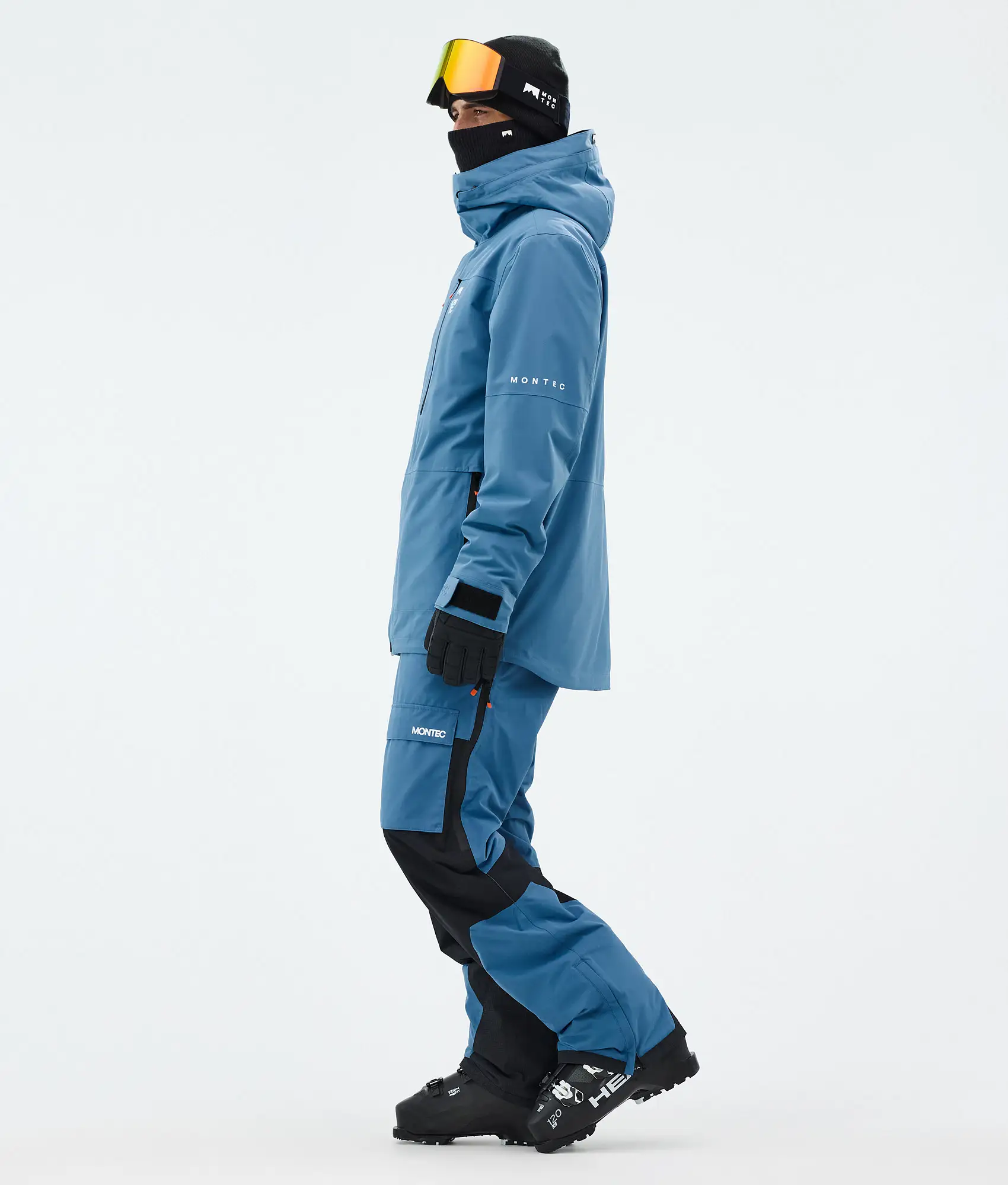 Fawk Ski Jacket Men Blue Steel