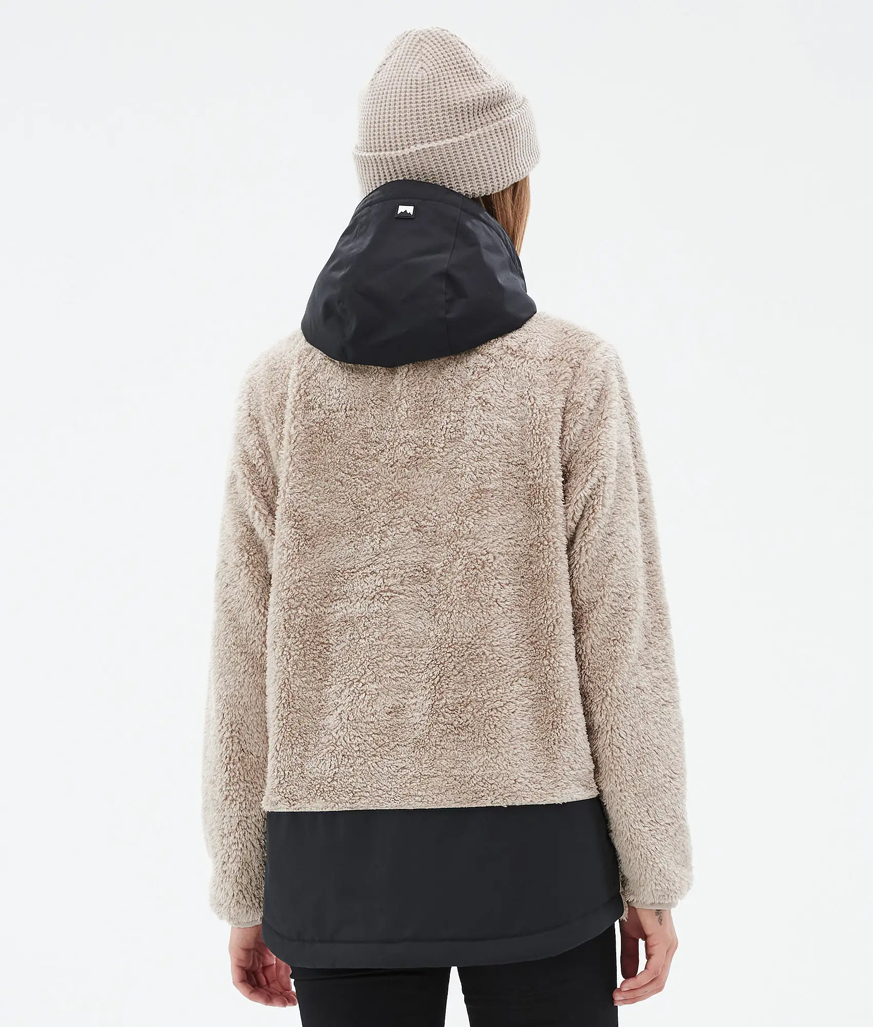 Lima W Fleece Hoodie Women Sand/Black