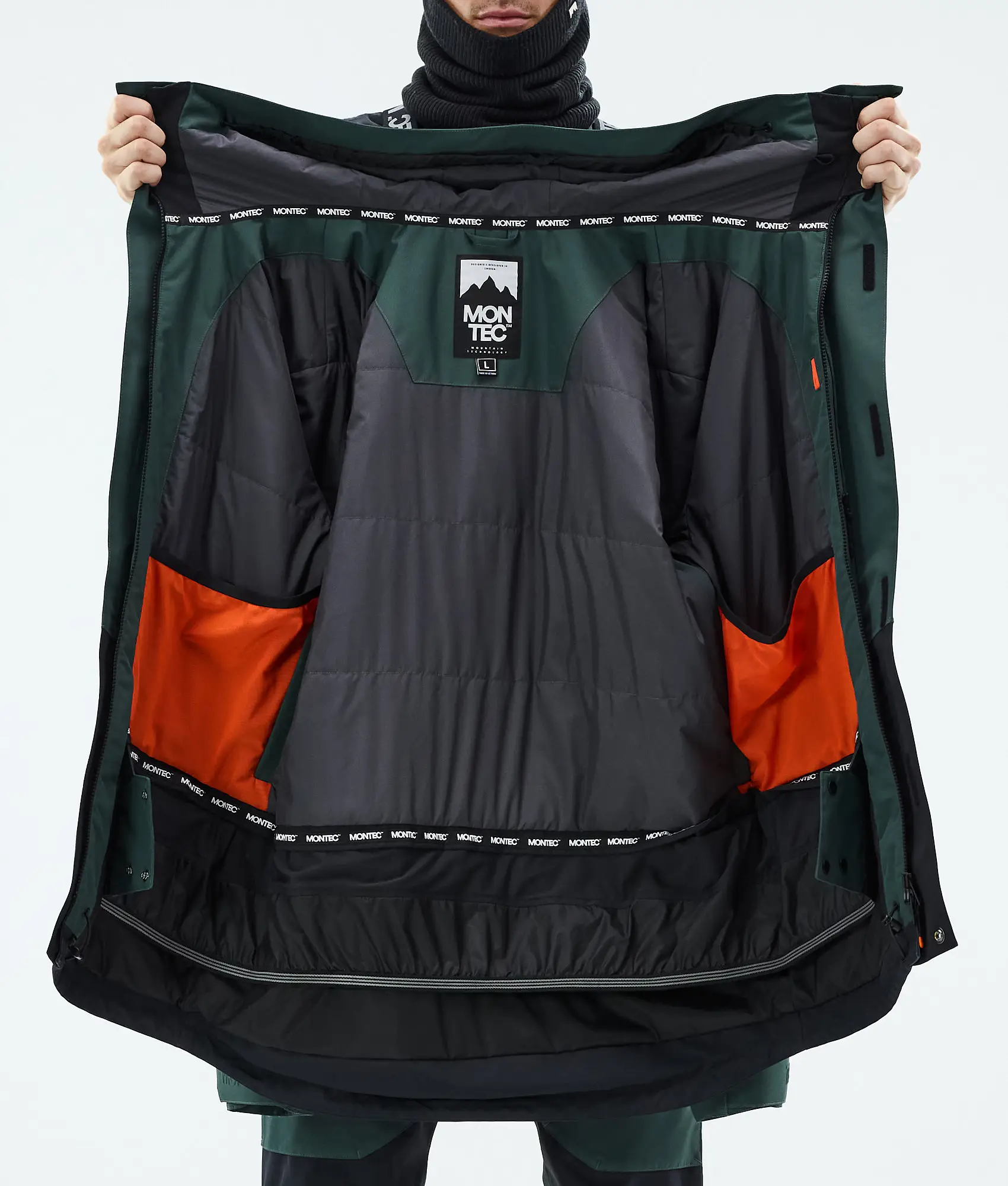 Fawk Snowboard Jacket Men Dark Atlantic/Black Renewed