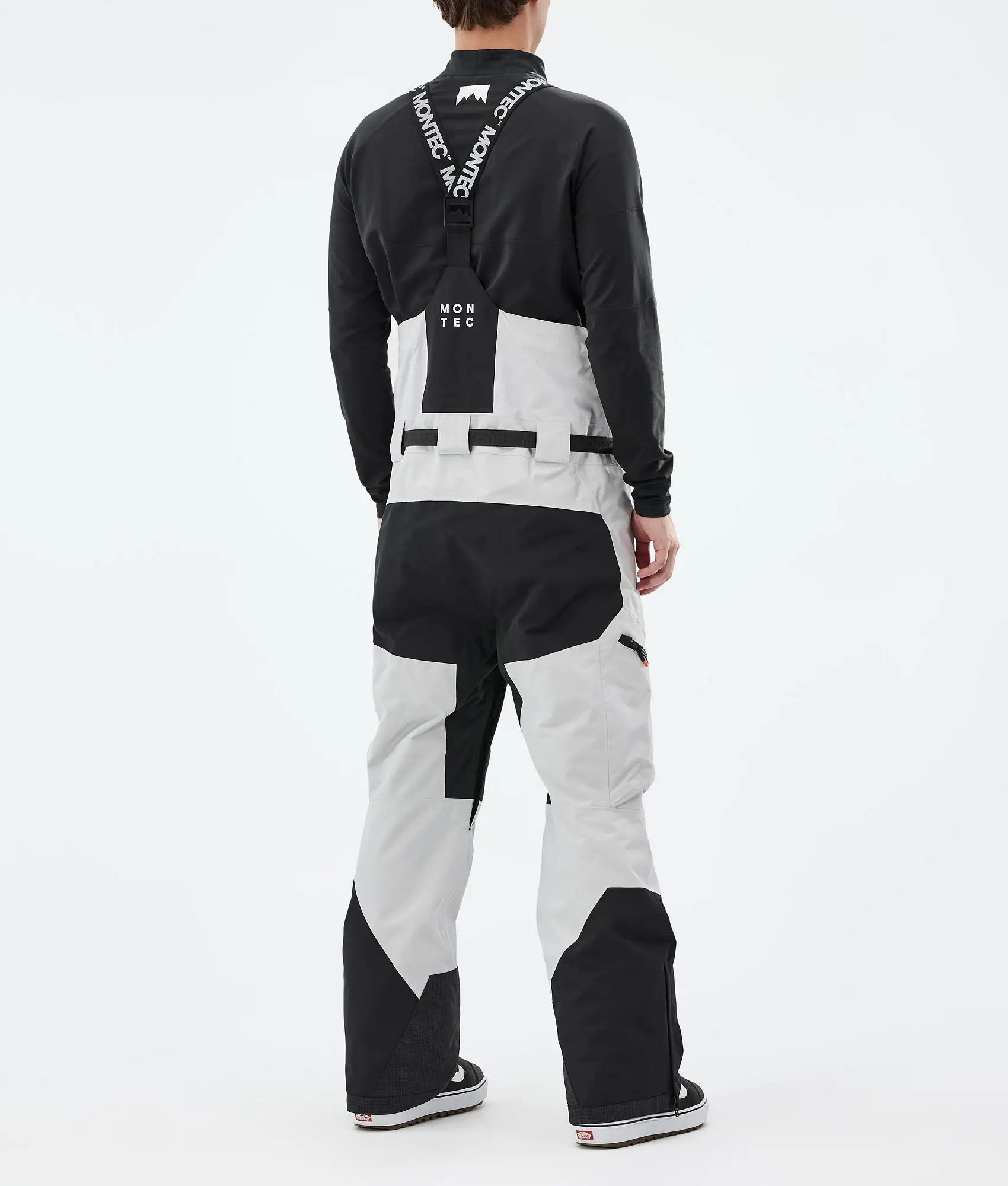 Dozer Snowboard Pants Men Light Grey/Black