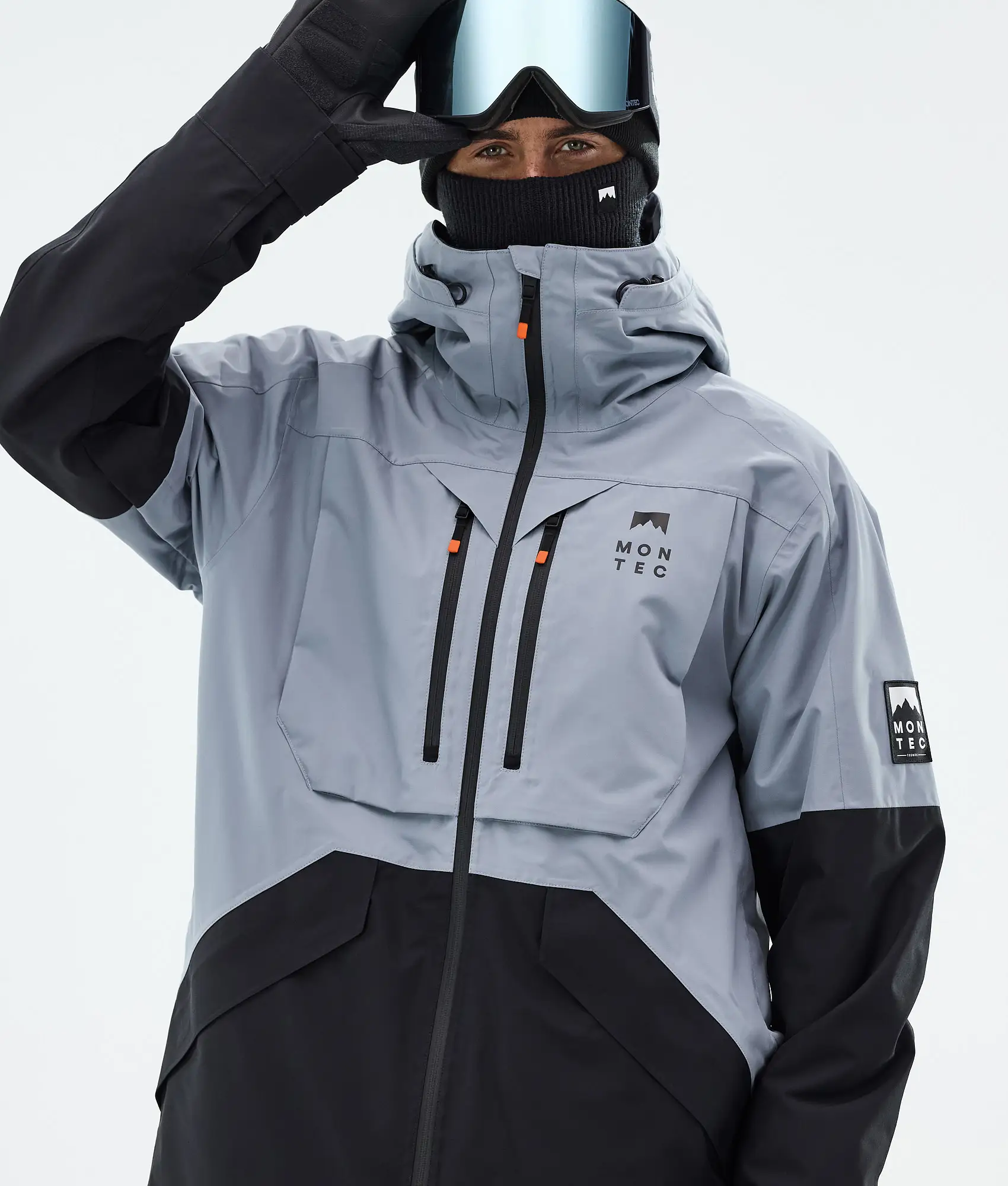 Arch Snowboard Jacket Men Soft Blue/Black